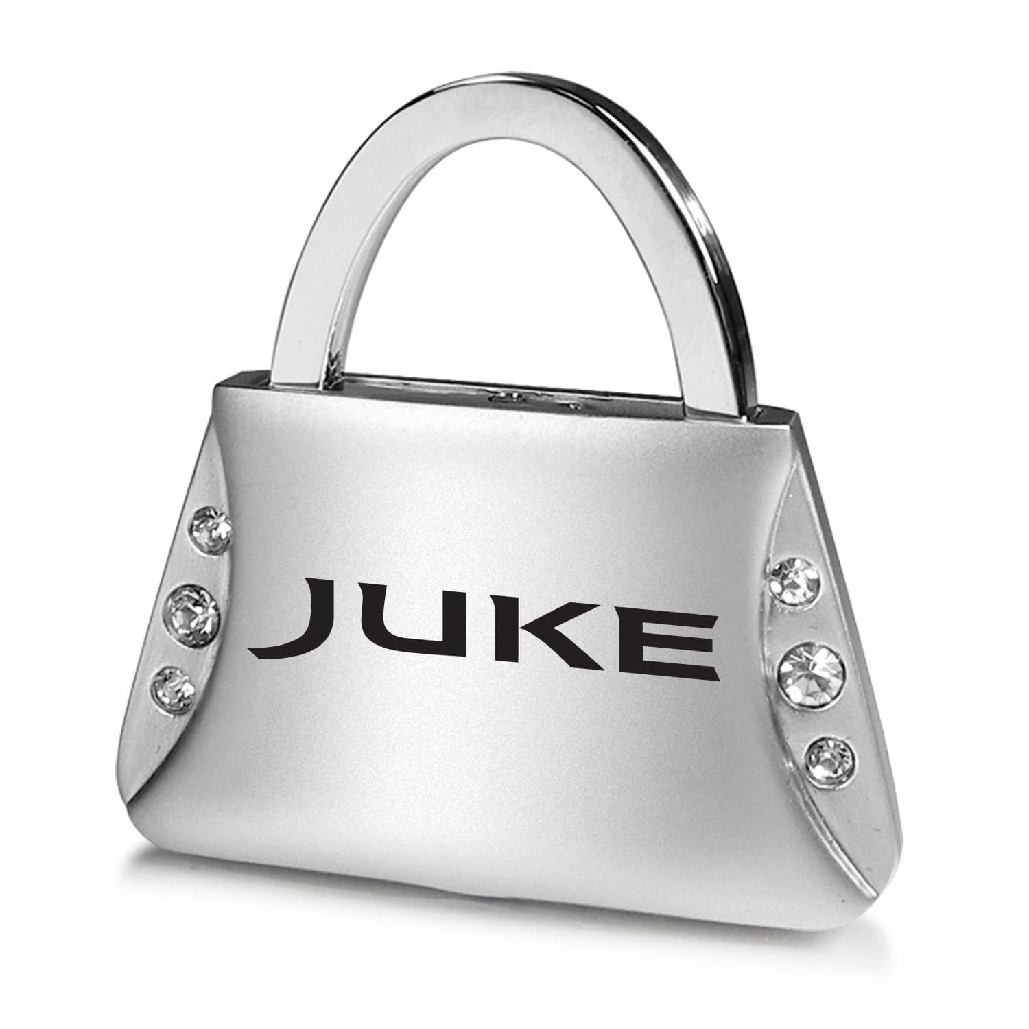 Clear Crystals Purse Shape Key Chain for Nissan Juke