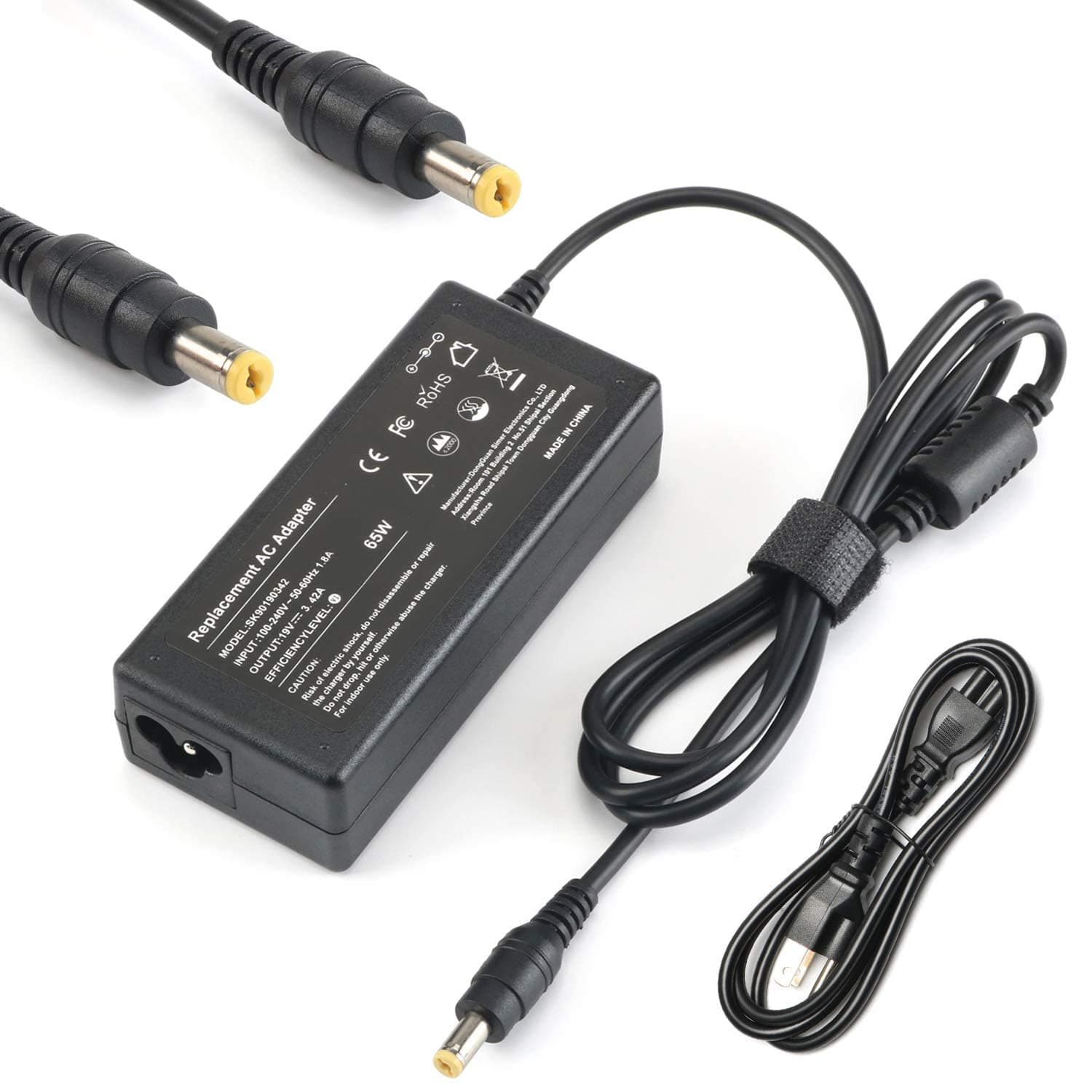 Laptop Ac Adapter Charger for HP Pavilion dv2700 dv2718us dv2719nr dv2736us, HP Pavilion dv2998nr dv2999nr dv1000 371790-001, HP Pavilion dv5100 dv5115nr dv5116nr dv5120us
