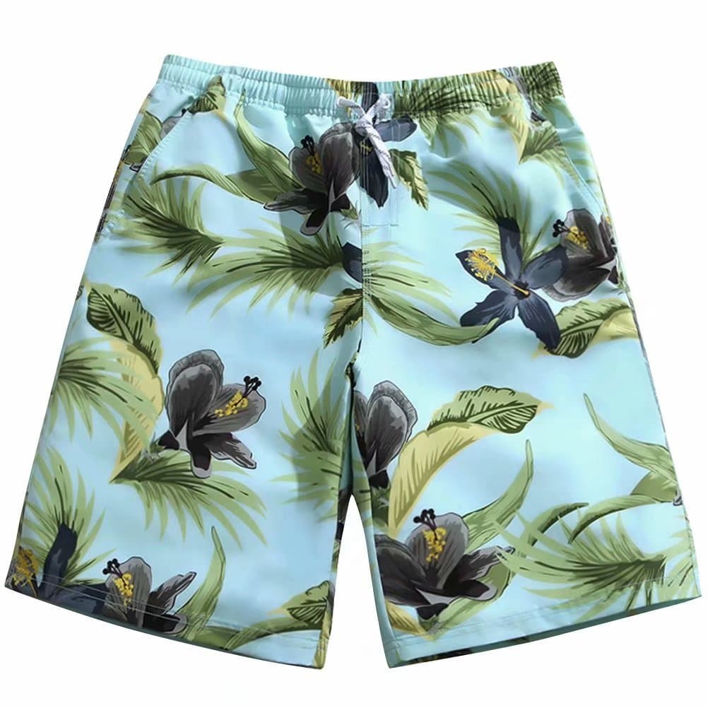 Men's Fashion Swim Trunks - Ultra Quick Dry,Lightweight,Vivid Printings