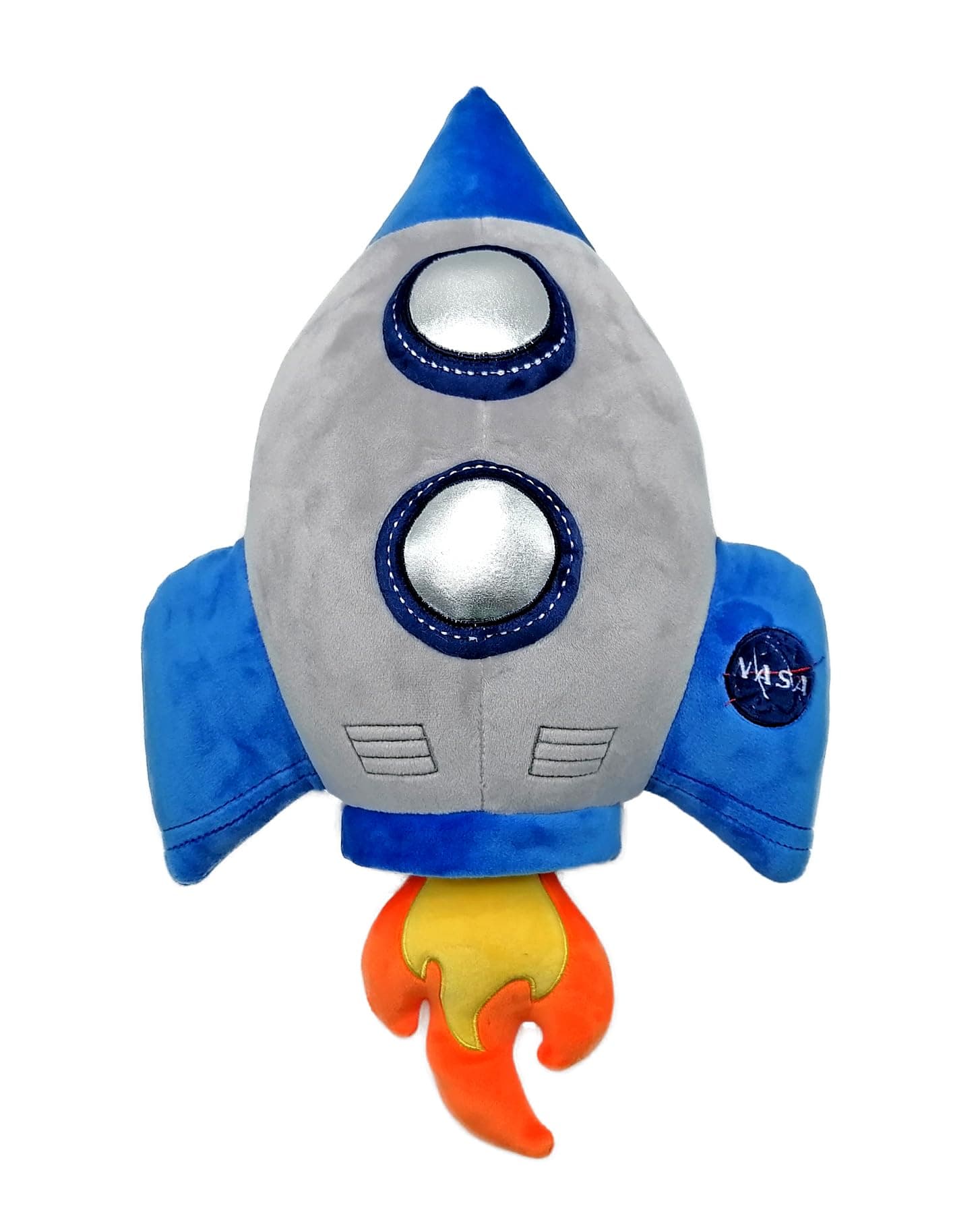 Wild Republic Space Spaceship, Stuffed Animal, 18.5 Inches, Plush Toy, Fill is Spun Recycled Water Bottles