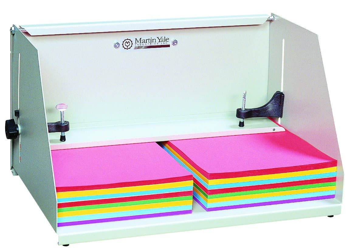 Martin Yale J1811 Padding Press, Simple Operation, Sturdy Metal Construction, Padding Capacity is 5 3/4" High and 17 3/4" Wide