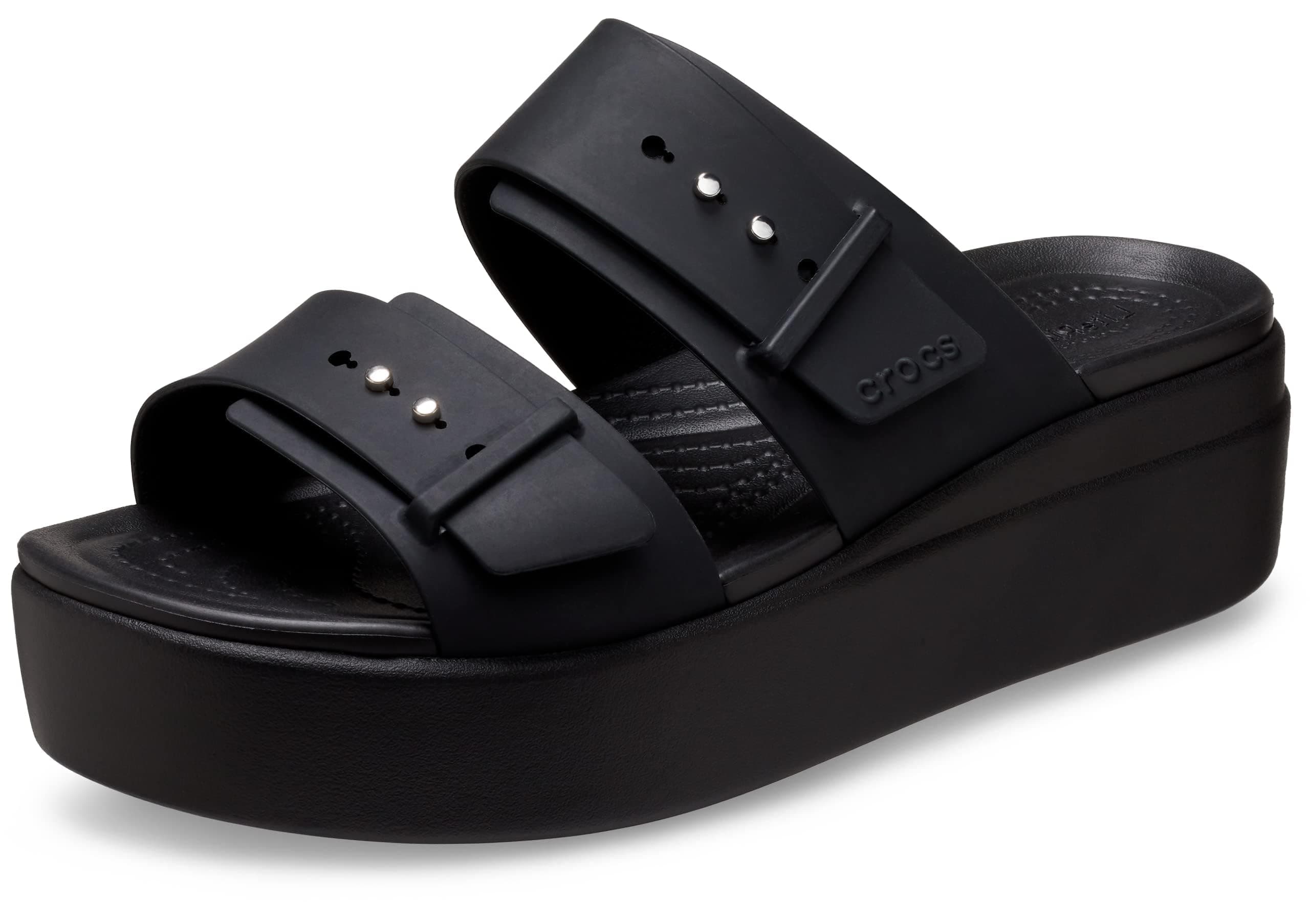 Crocs Brooklyn Buckle LowWdg Womens Sandal