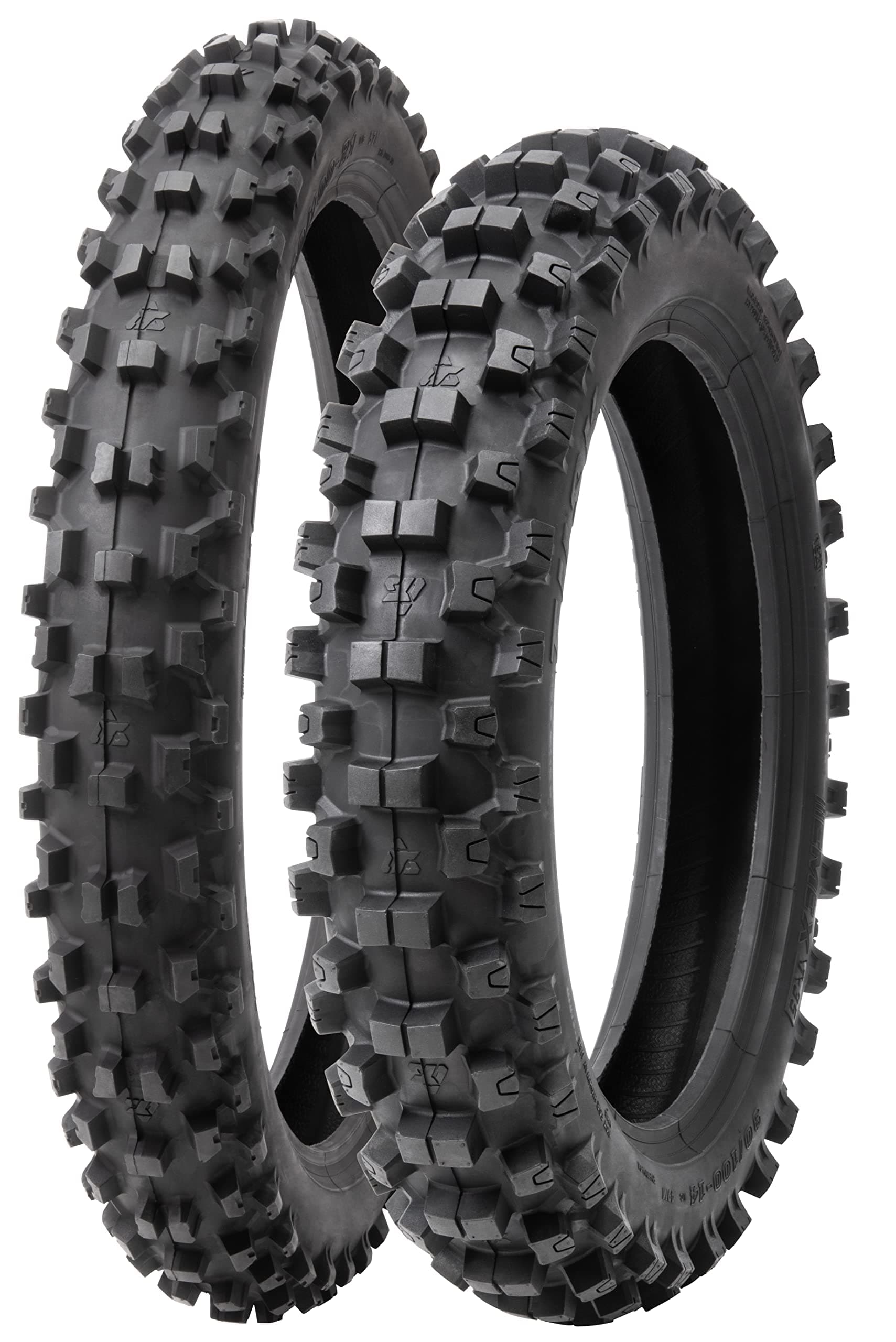 Tusk EMEX T-35® Soft/Intermediate Terrain Dirt Bike Front and Rear Tire Set