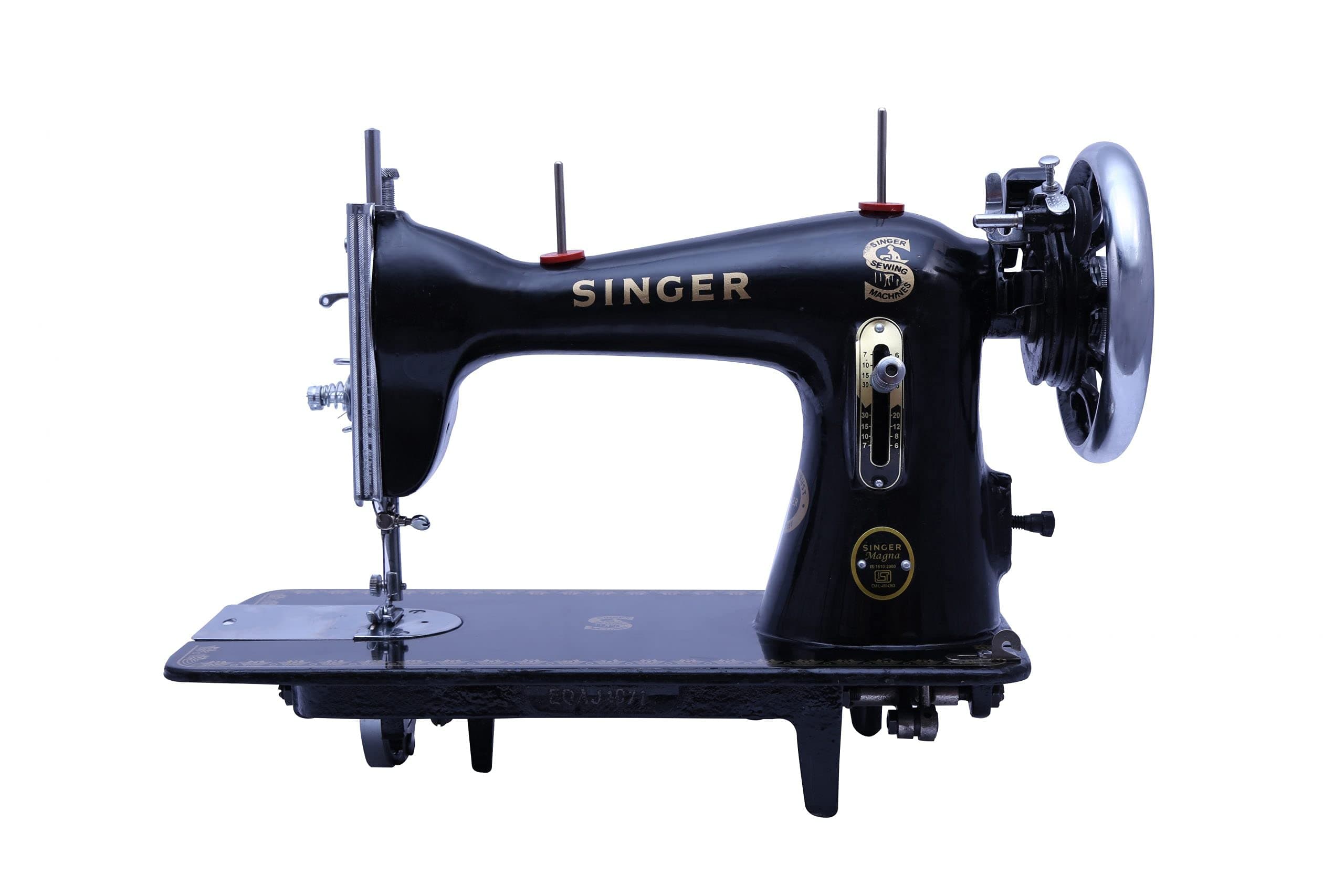 Singer Magna Handheld Sewing Machine (Only Head Without Base, Cover & Hand Attachment) by AA Retails - Black