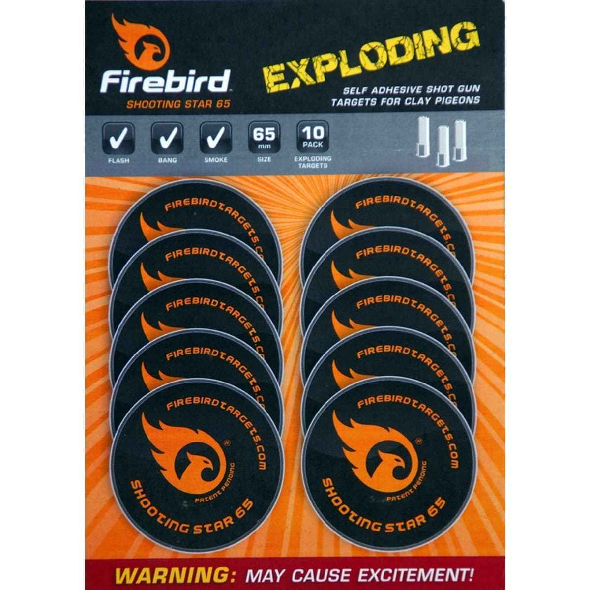 Firebird Reative Targets (Firebird Shooting Star for Clays Targets)