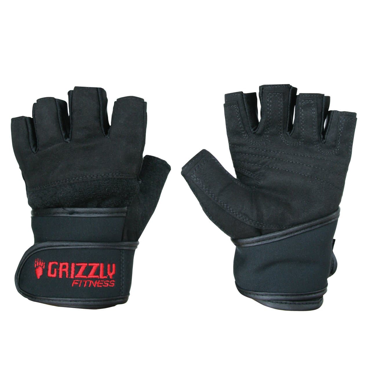 Grizzly Fitness Power Paw Wrist Wrap Training Gloves, X-Large
