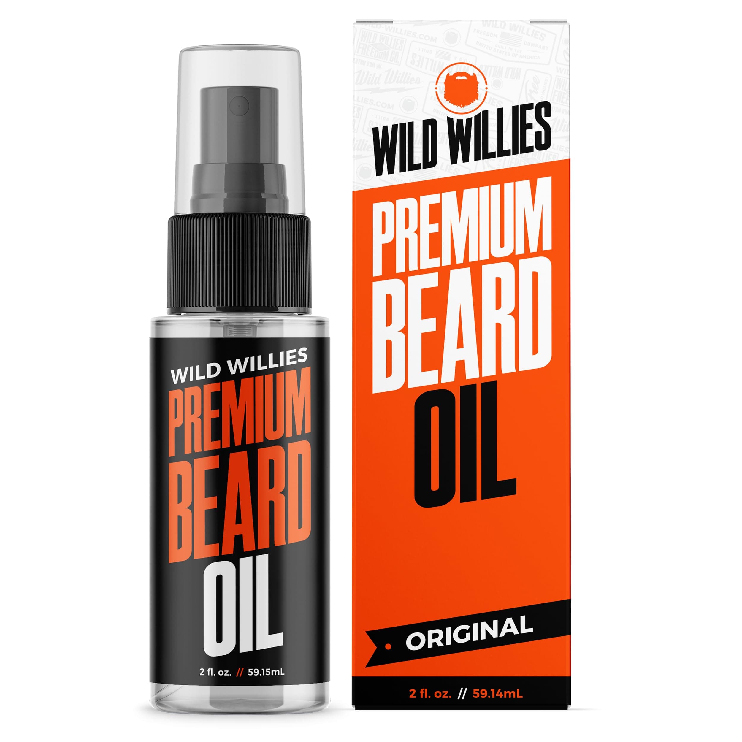 Beard Oil for Men. Made with 10 Natural Conditioner Ingredients & Organic Essential Oils. Promotes Fast Growth, Restores Moisture & Delivers a Deep Softener Treatment. 2oz Bottle