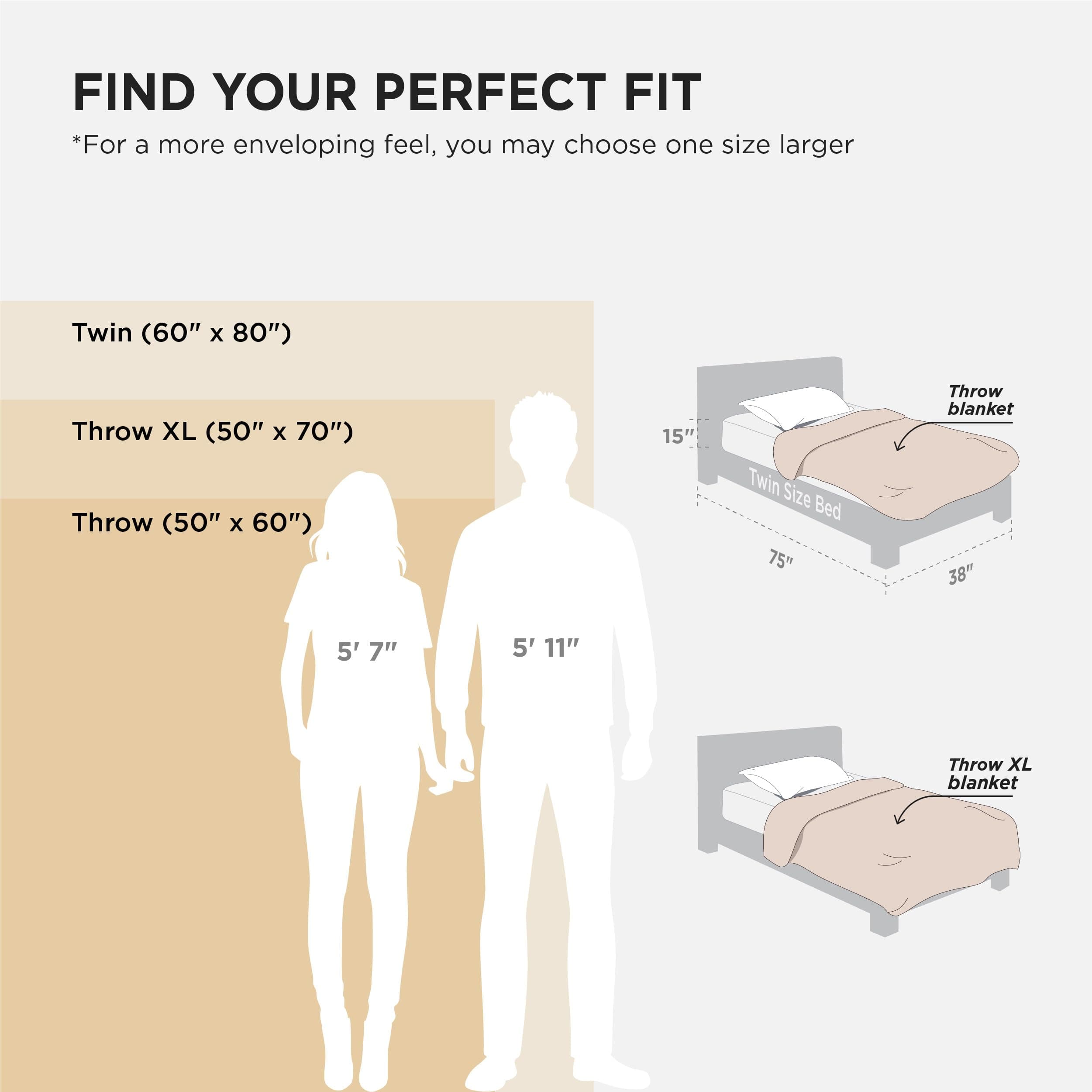 Bedsure Fall Throw Blanket for Couch - Super Soft Cozy Cute Fleece Plush Bed Blankets for Girls Women, Warm Thick Fluffy Gift, Boho Living Room Home Decor, Brown, 50x60 Inches