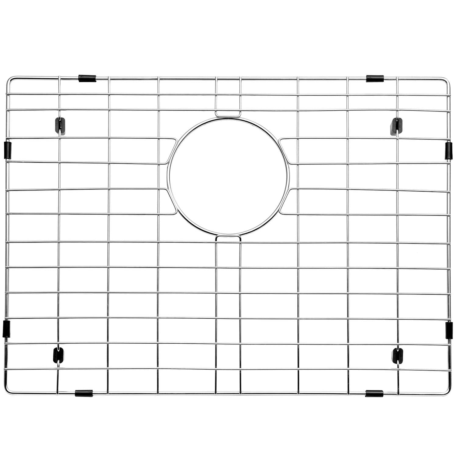 19-1/4" X 14-1/8" Sink Grid, Rear Drain with Corner Radius R 3/8", NLW2015R