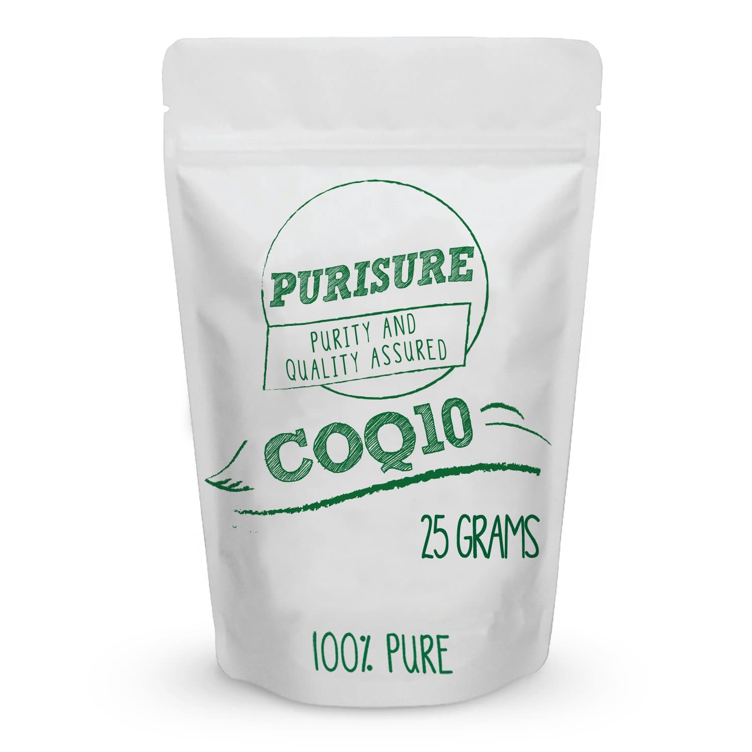 CoQ10 Powder 25g (125 Servings), Increase, Energy and Physical Performance, Enhanced Cardiovascular Heart Health, Cognitive Enhancer, Mood Support, Improved Workout Performance