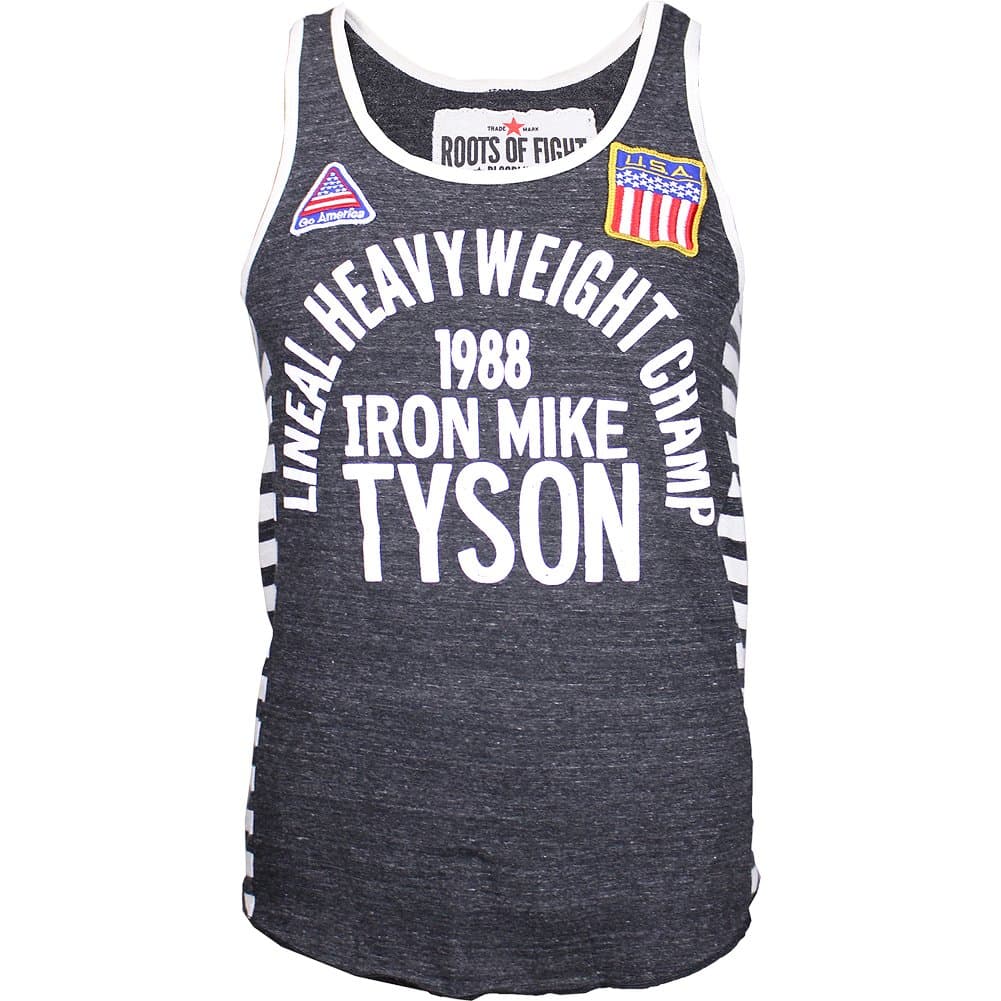 Roots of Fight Iron Mike '88 Triblend Striped Tank