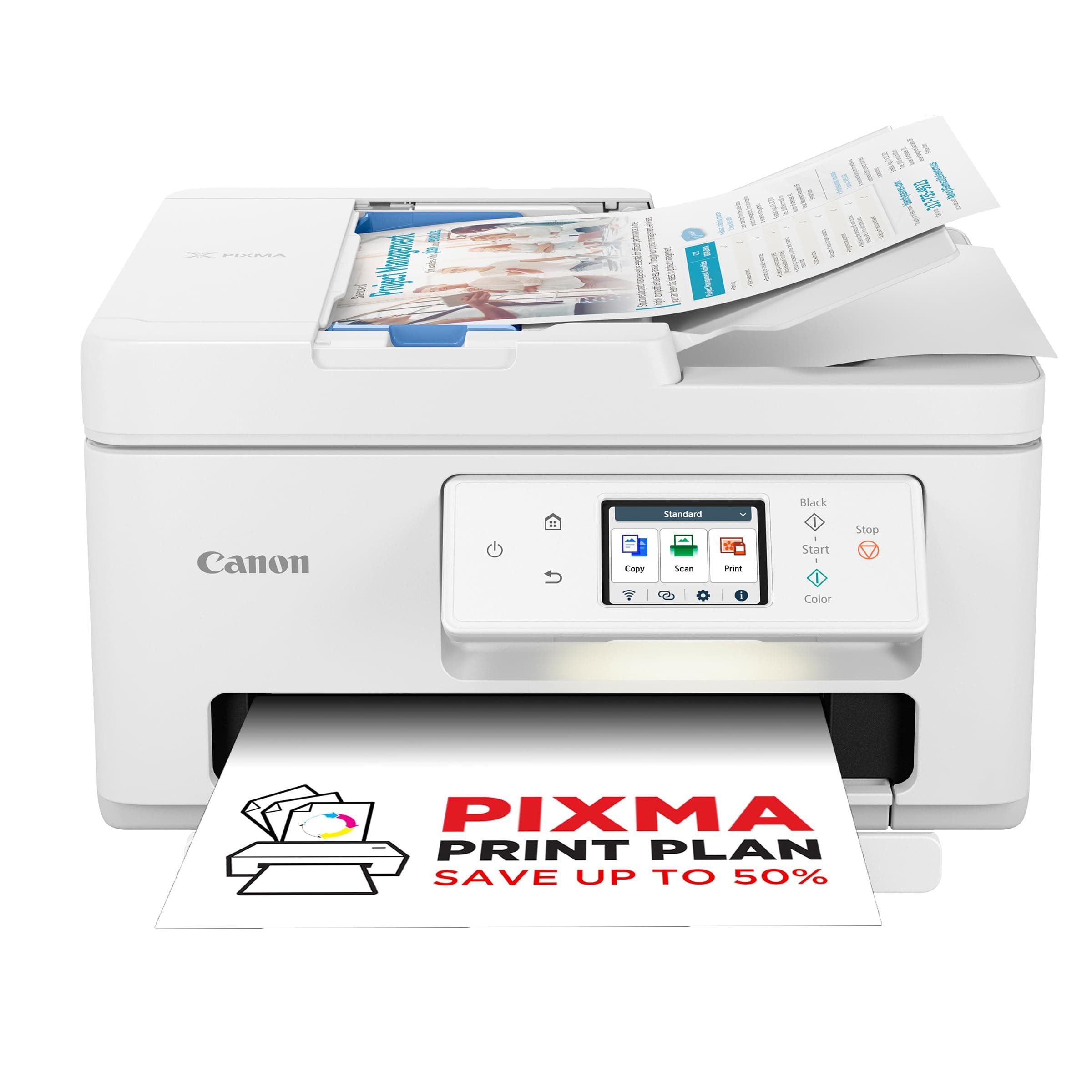 PIXMA TS7750i Series - All-in-One Printers, Copier & Scanner for Home Use | Wireless for Easy Printing From Your Smartphone | Canon Printer Home Printers with PIXMA Print Plan