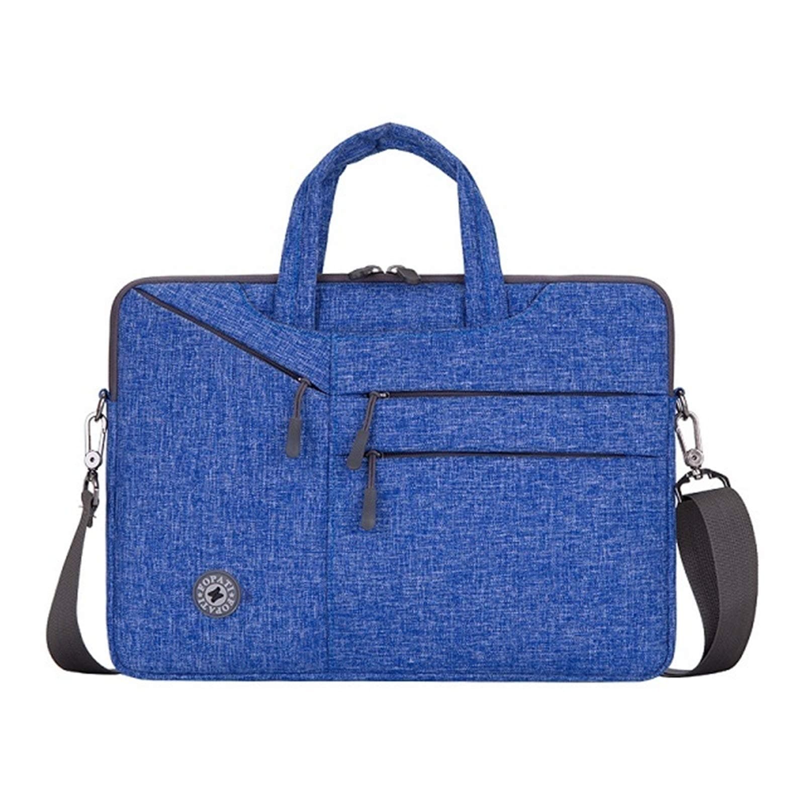 Cartinoe Laptop Bag 15.6 for Mackbook Pro 15 Notebook Bag 13.3/14/15 Inch Laptop Sleeve 14 Inch for Macbook Air Pro 13 (Color : Blue, Size : 15.6 inch)