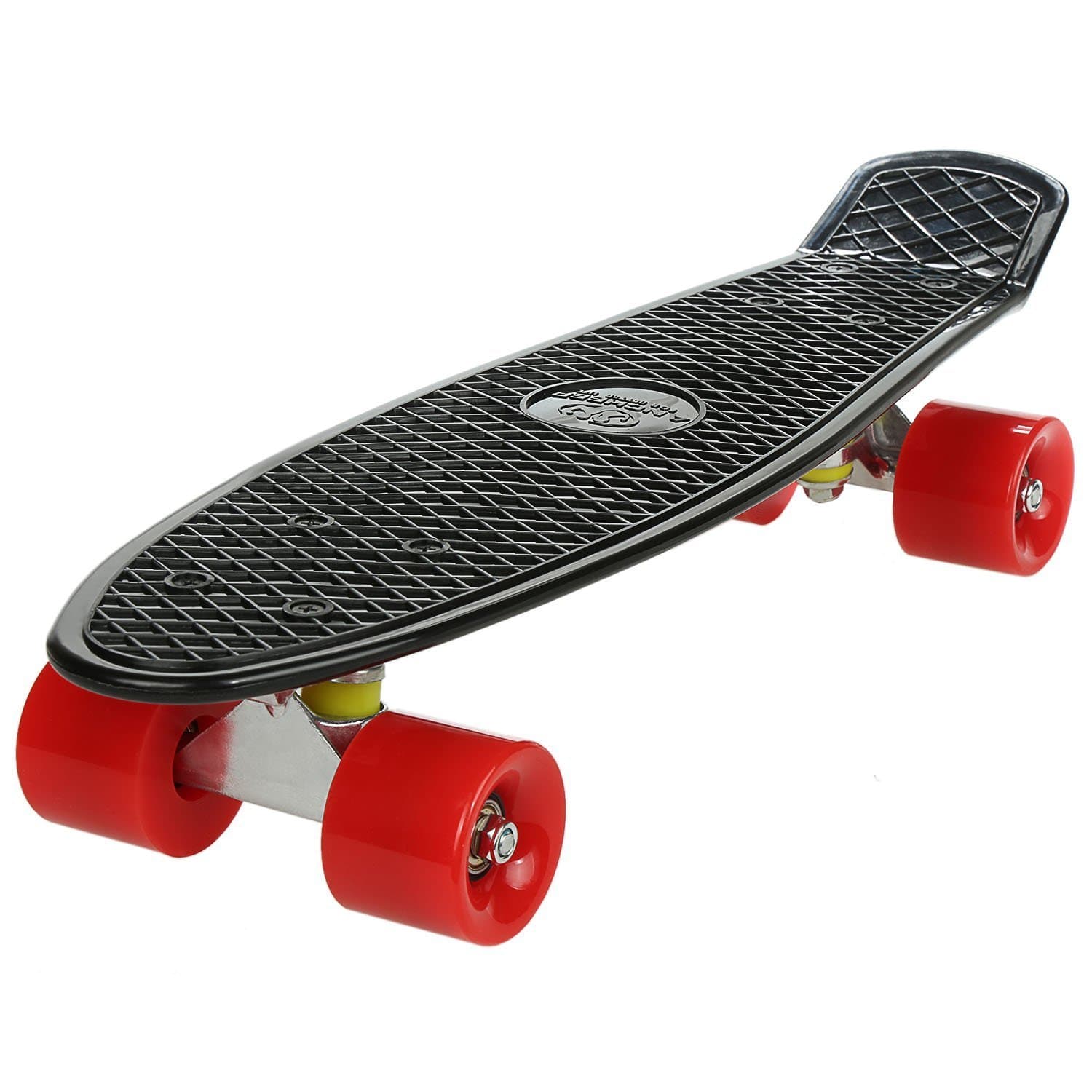 Dtemple 22" Complete Skateboard Plastic Mini Cruiser Skateboard for Kids, Boys, Girls, Youths, Beginners. US Stock