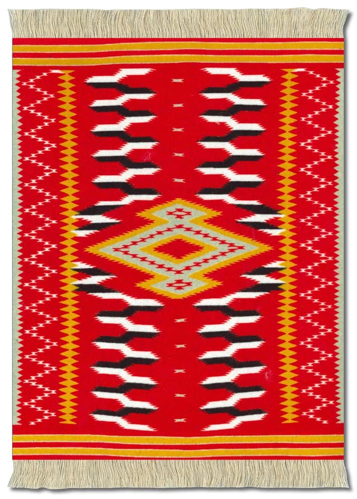 Lextra Rio Grande MouseRug, 10.25 x 7.125 Inches, Orange, Gold and Black, One (MRG-1)