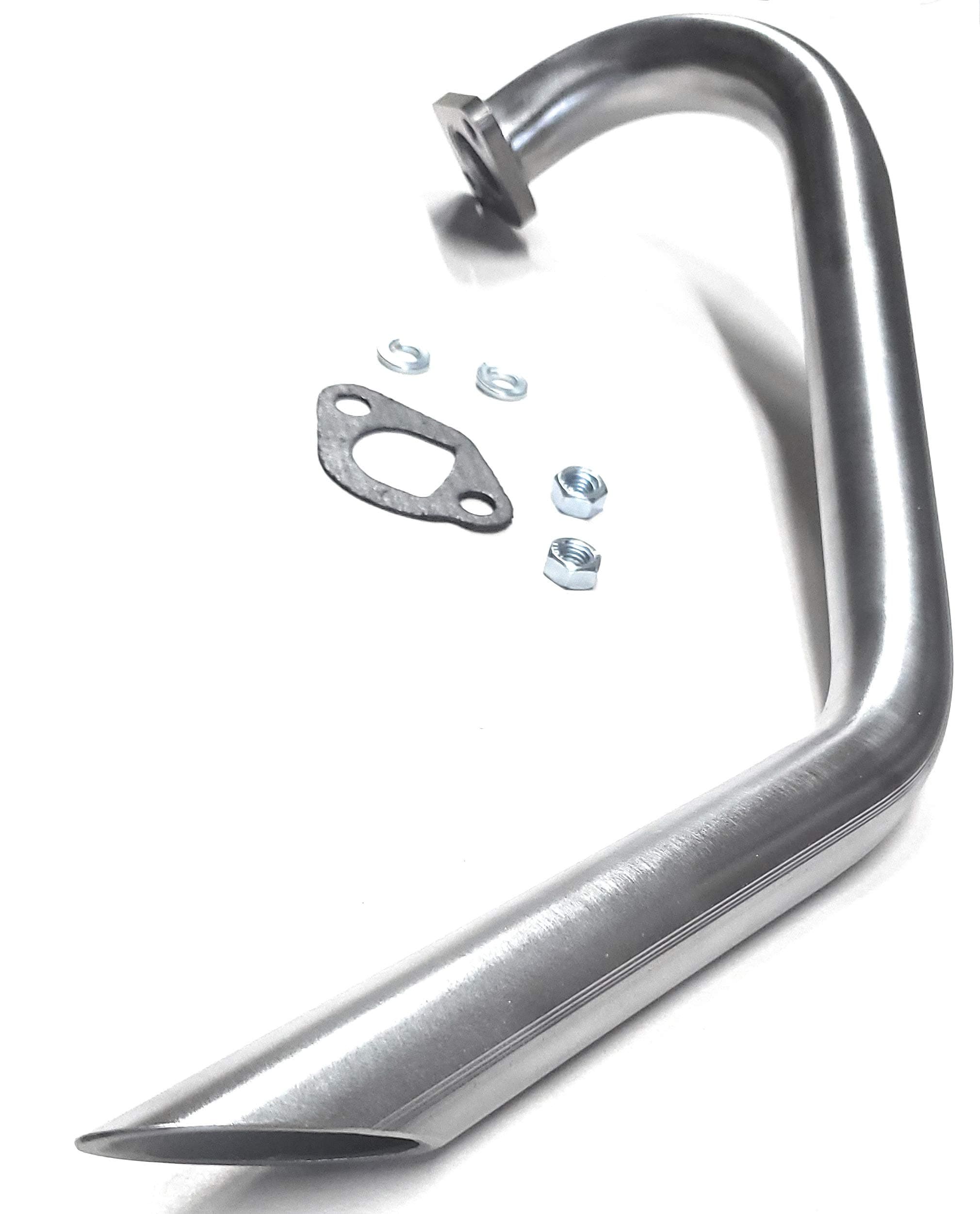 ARSPORT Exhaust Header for: Coleman Powersports CT200U 196cc/6.5HP Gas Mini Bike.