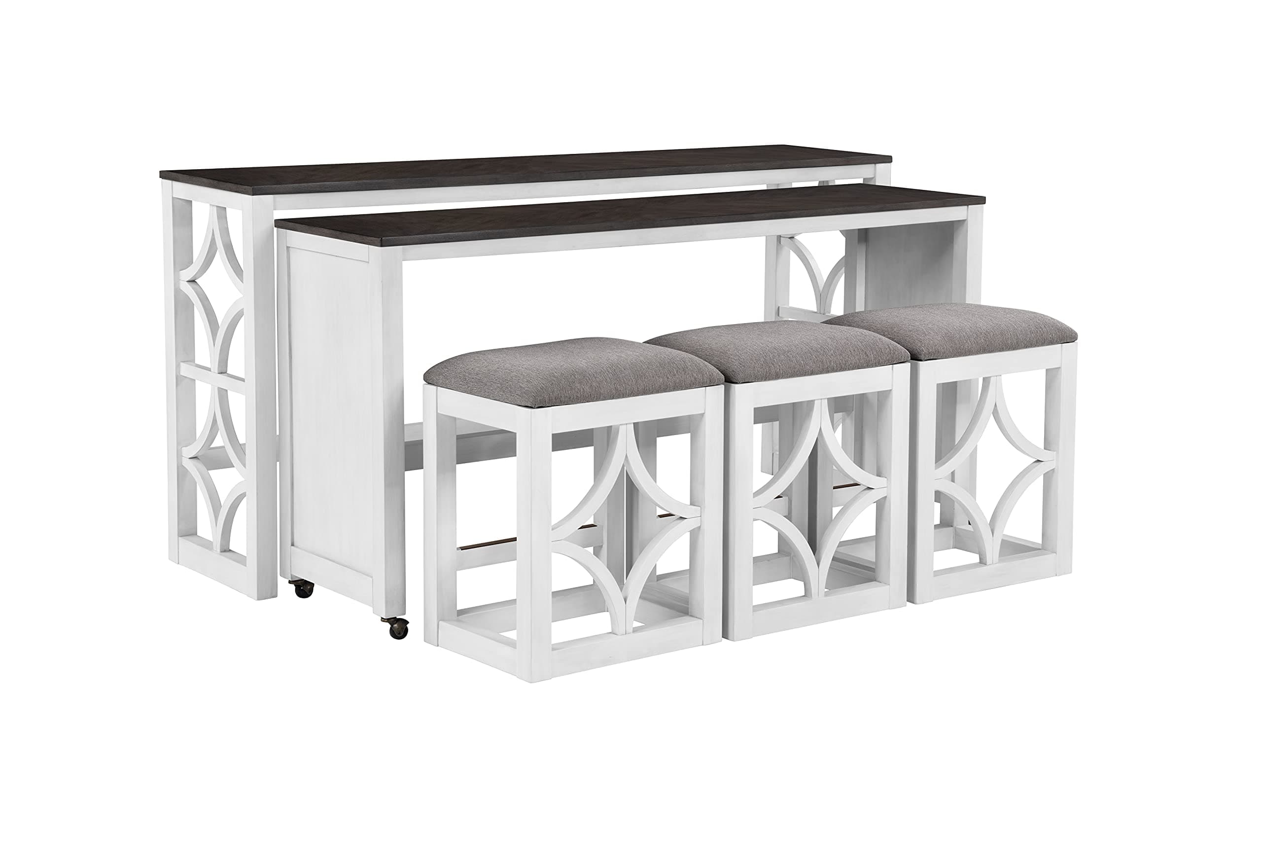 Lane Home Furnishings Aria Sofa Bar, Antique White