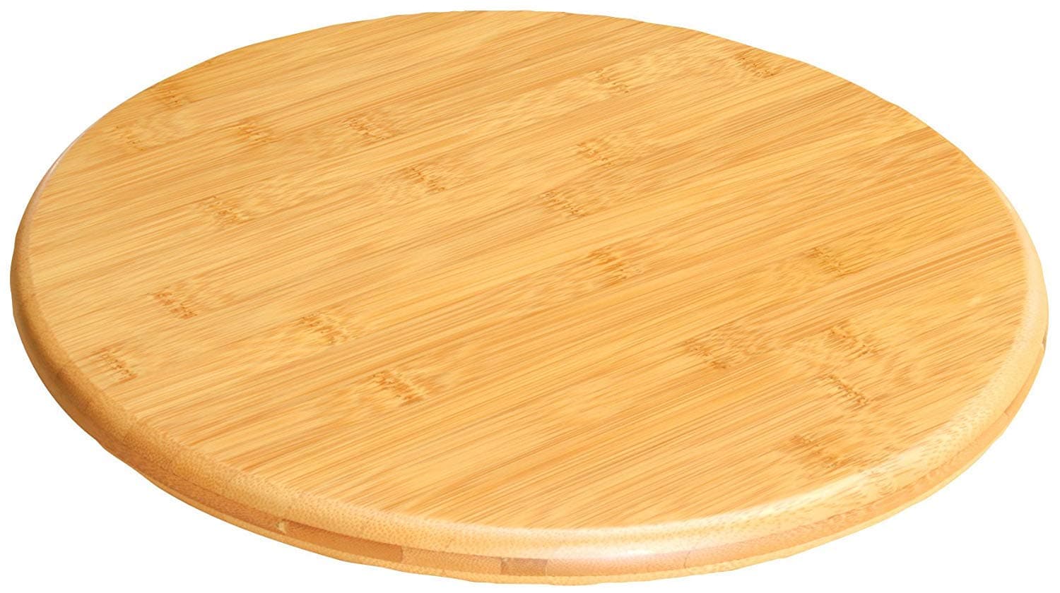 Bamboo Lazy Susan 12-Inch Rotating Serving Tray/Cabinet Organizer