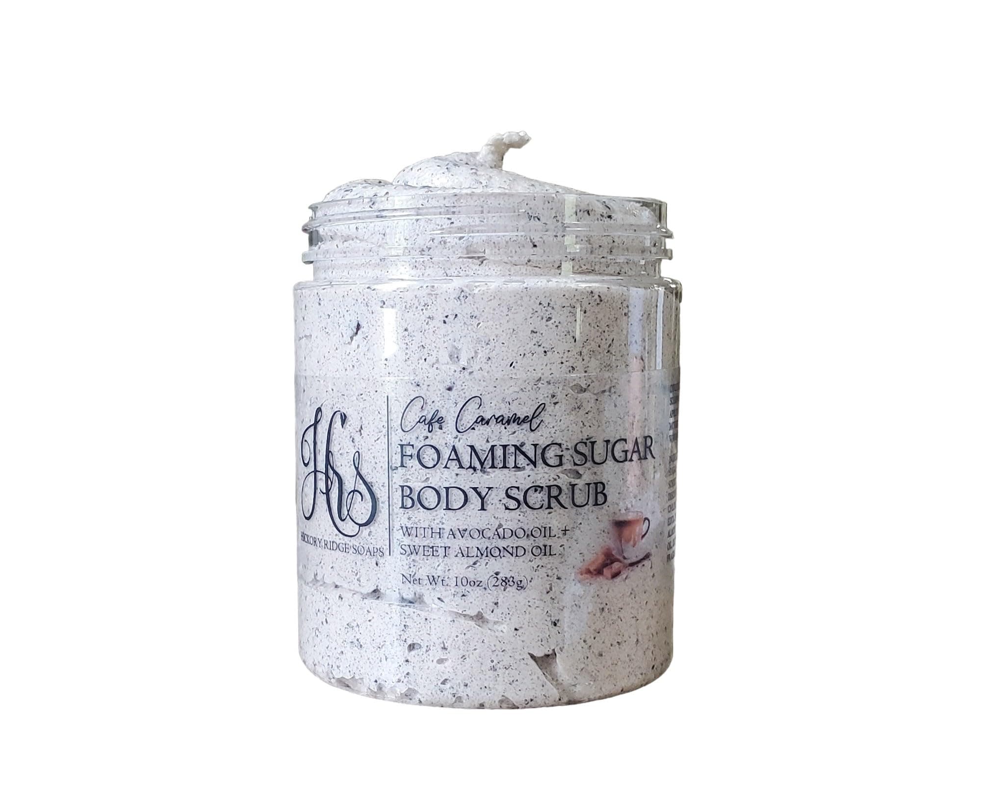 Cafe Caramel Whipped Soap Coffee Scrub | Foaming Sugar Scrub | Body Scrub | Whipped Scrub | Sugar Scrub | Gift for Her