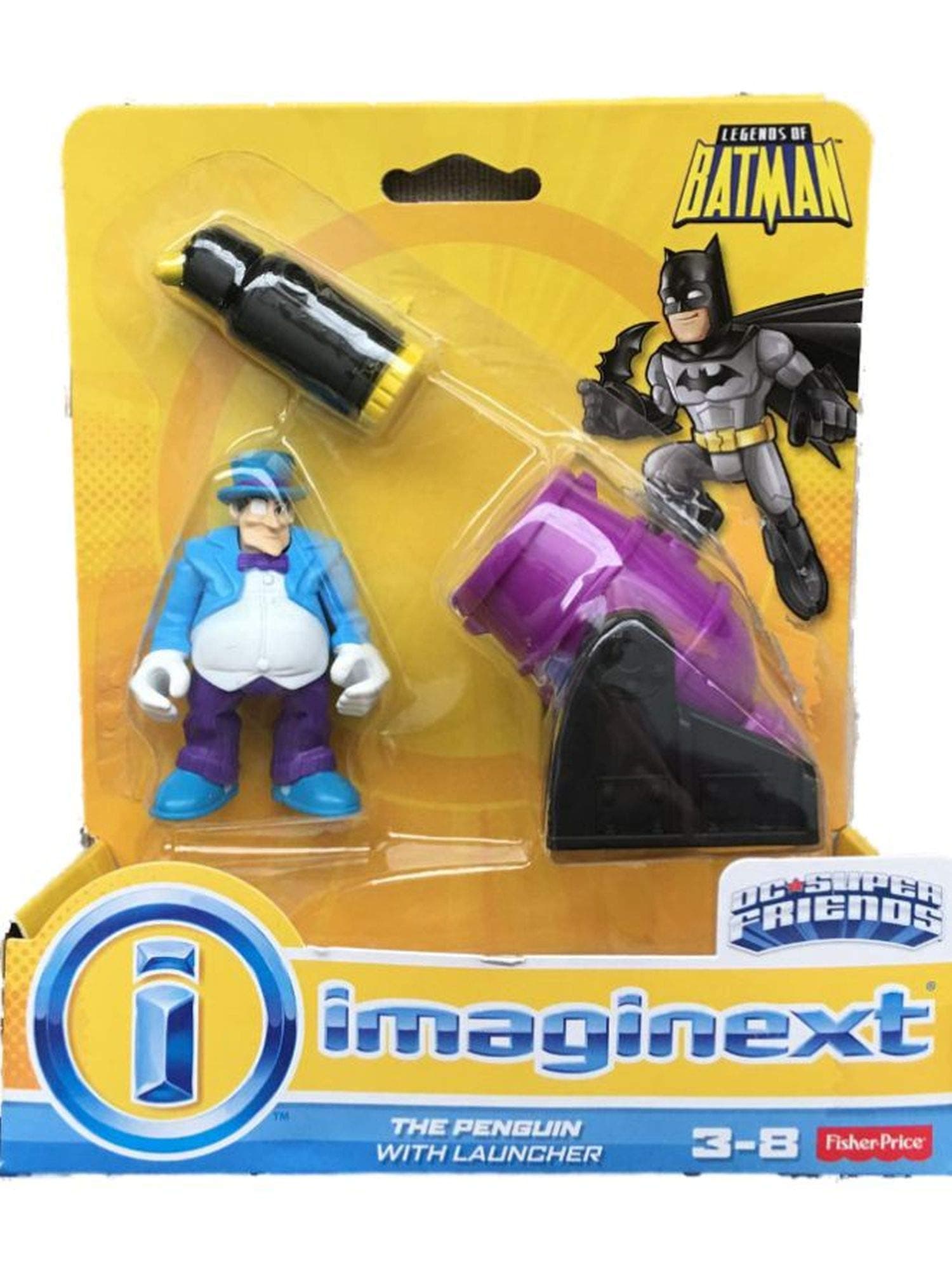 Fisher Price Imaginext Batman The Penguin With Launcher