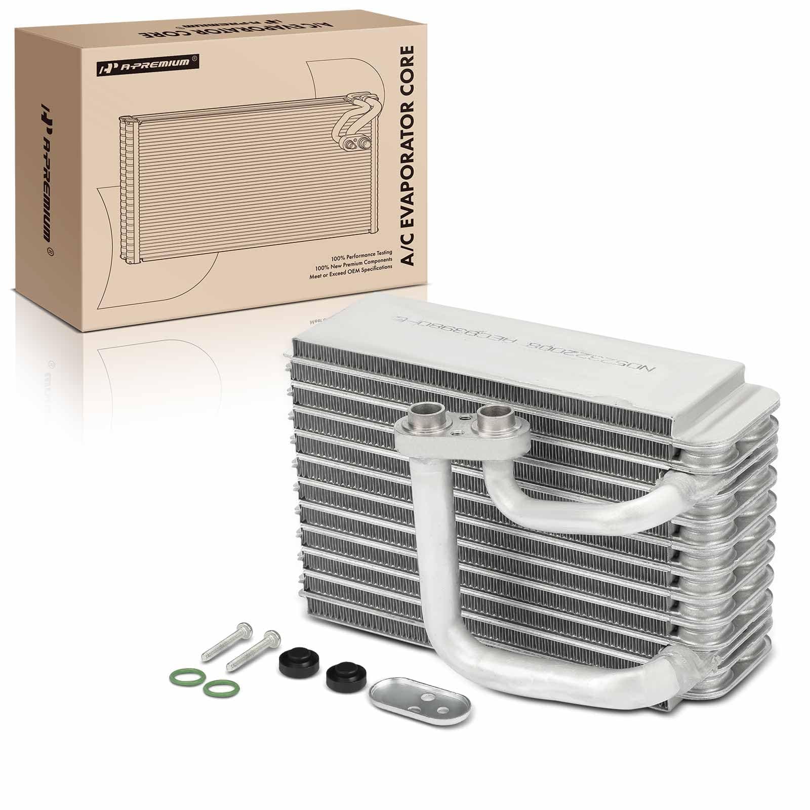 A-Premium Rear A/C Evaporator Core with Pressing Plate Compatible with Suzuki XL-7 XL7 2002 2004 2005 2006, Replace# 9540066D00, 9541054J20