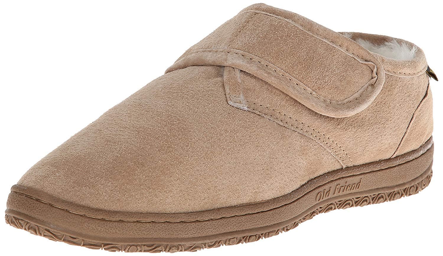 Old Friend Men's Adjustable Strap Slipper