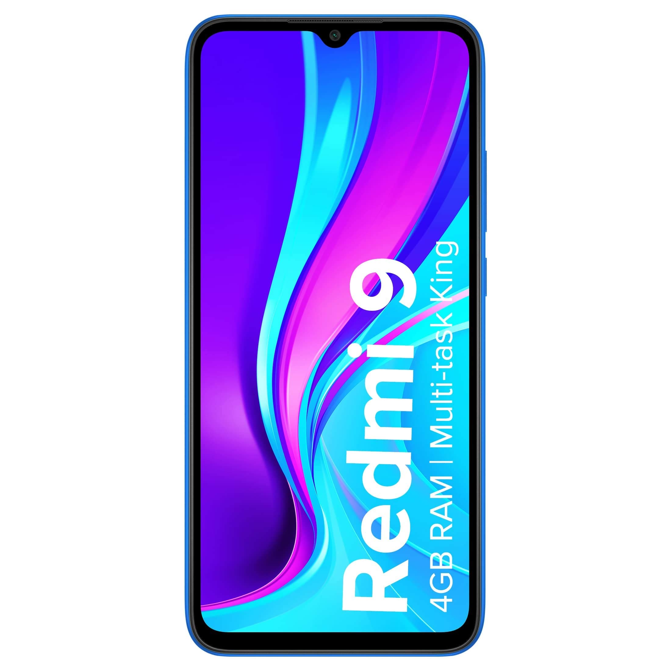 Redmi 9 (Sporty Orange, 4GB RAM, 64GB Storage) | 2.3GHz Mediatek Helio G35 Octa core Processor