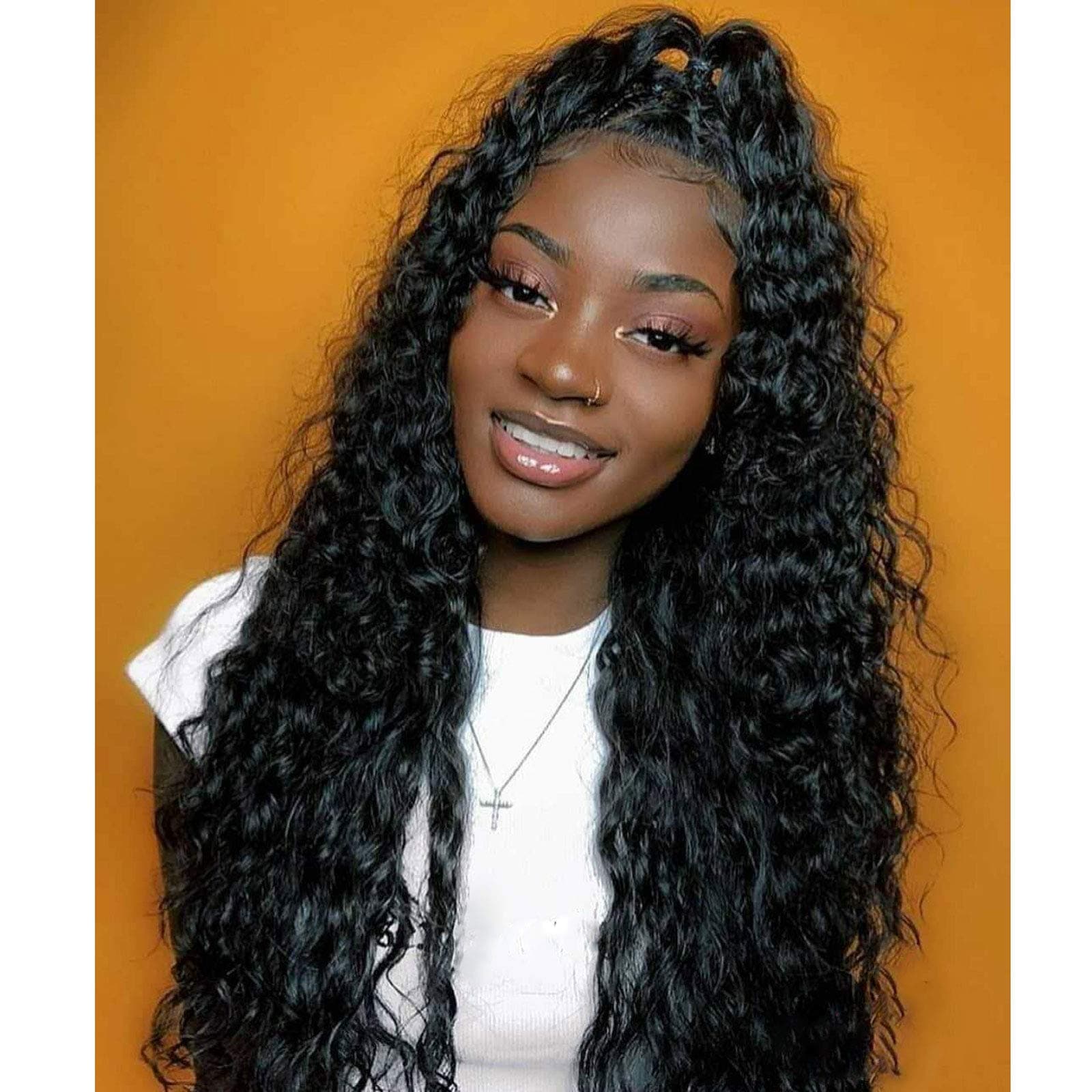 20 Inch deep wave crochet hair Extensions 6 packs Ocean Wave Crochet Hair Synthetic deep twist crochet hair