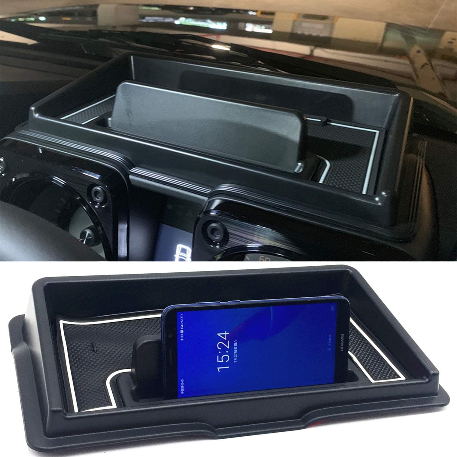 JOJOMARK fits for Suzuki Jimny 2019 2020 2021 Accessories Dash Center Console Table Storage Tray Storage