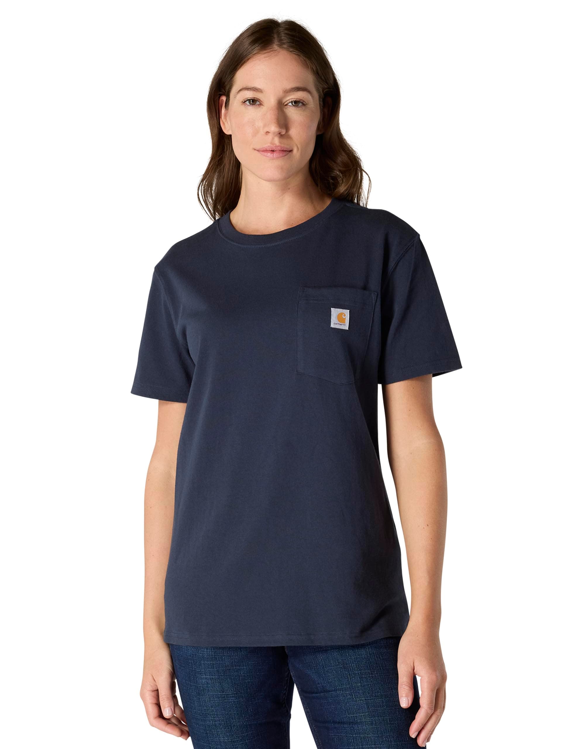 Women’s Loose Fit Heavyweight Short-Sleeve Pocket T-Shirt
