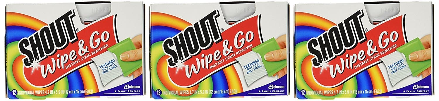 Stain Remover Wipes-12 ct. (Pack of 3)