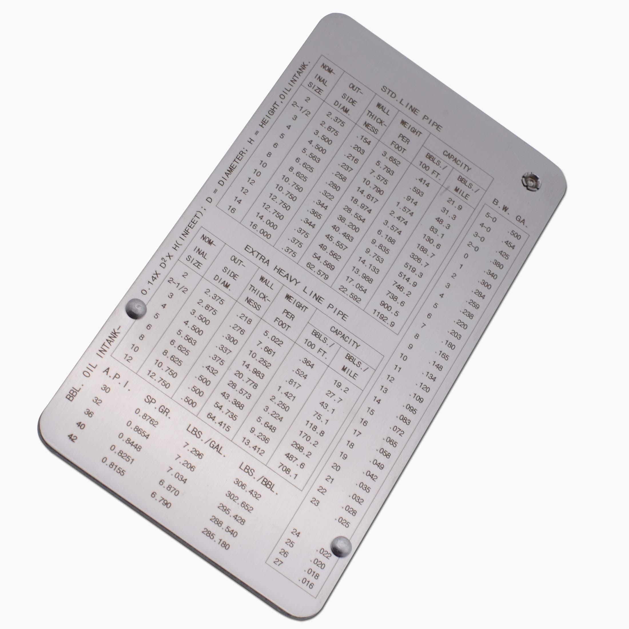 Pipe Pit Welding Gauge Gage Test Ulnar Welder Inspection