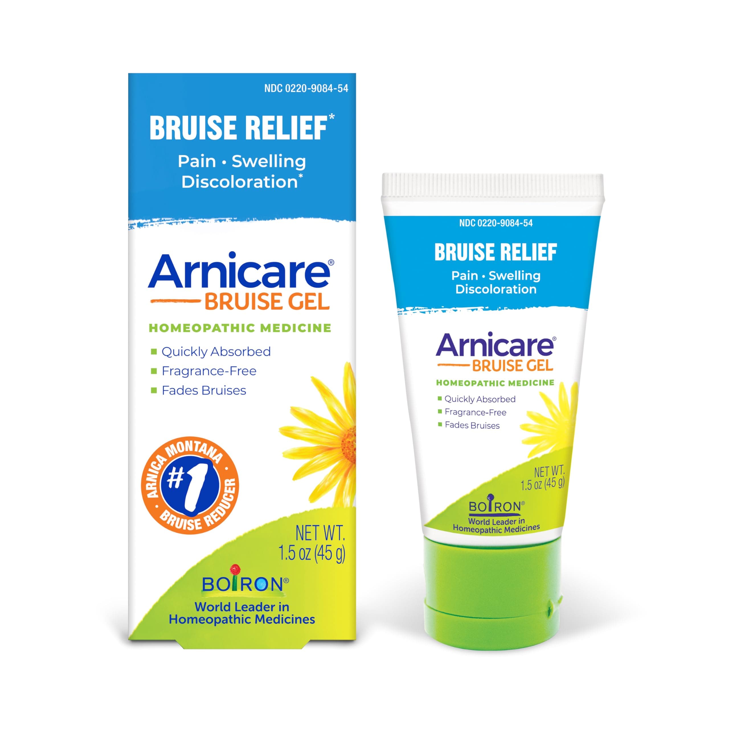 Boiron Arnicare Bruise Gel for Pain Relief from Bruising and Swelling or Discoloration from Injury - 1.5 oz