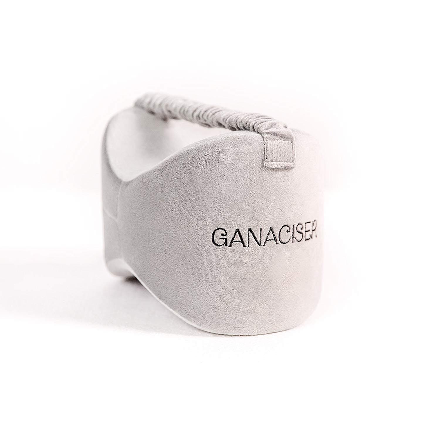 GANACISER Knee Pillow of Sciatica Nerve Pain Relief for pains of Hip, Leg, Knee, Back and Pregnancy - Memory Foam Wedge Leg Pillow