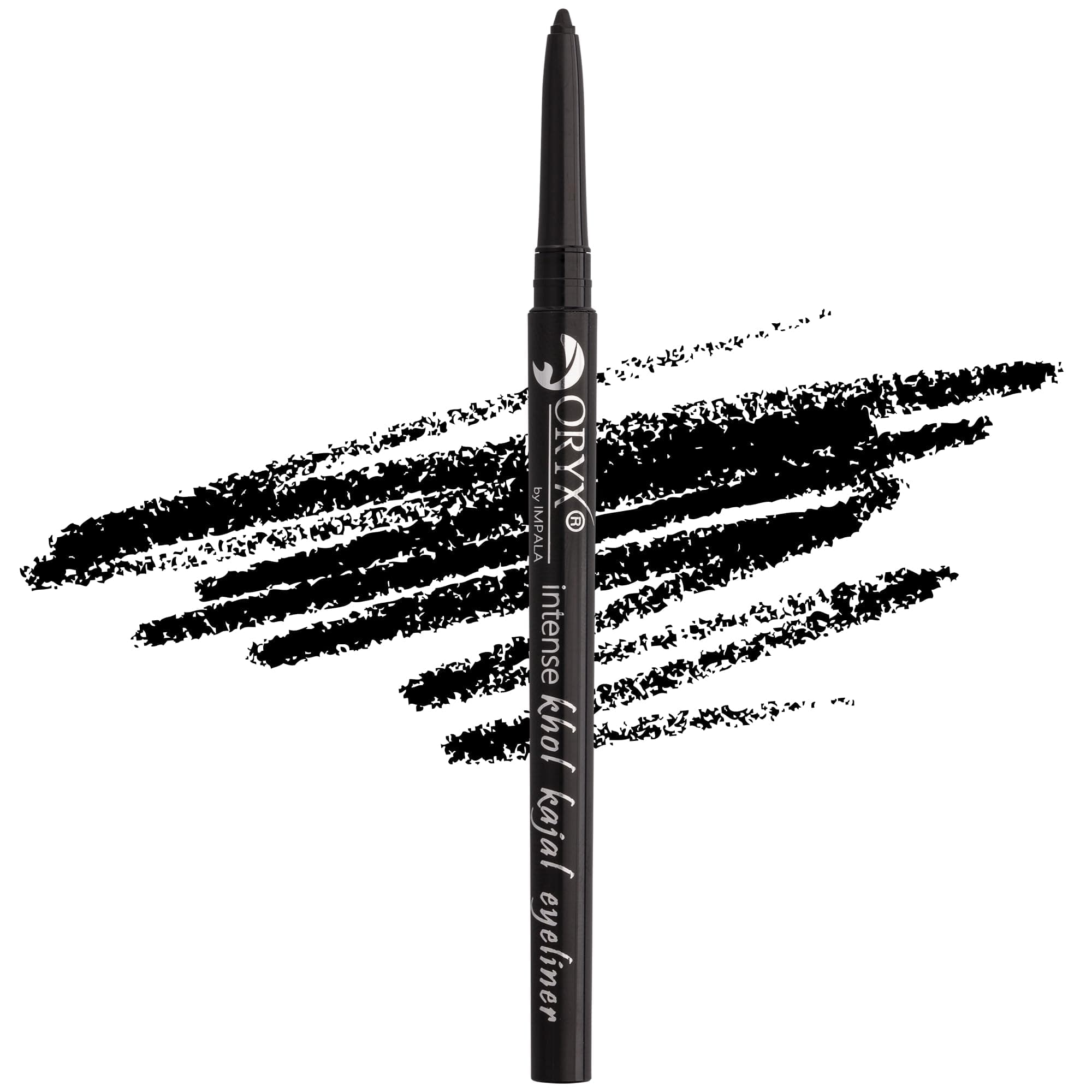 Oryx Khol Kajal Eye Pencil Black Ink 06 | Waterproof Eyeliner | Precise Finish Eye Liner | Creamy and Easy to Apply | Intense, Long-Lasting, and Water-Resistant Color