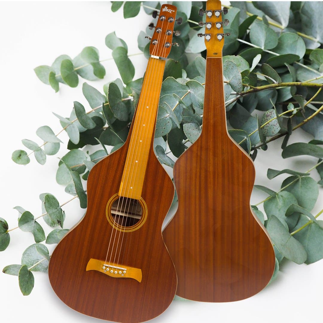 Limited Edition ~ WINZZ Hawaiian Weissenborn Classic Acoustic Lap Steel Guitar for Enthusiasts