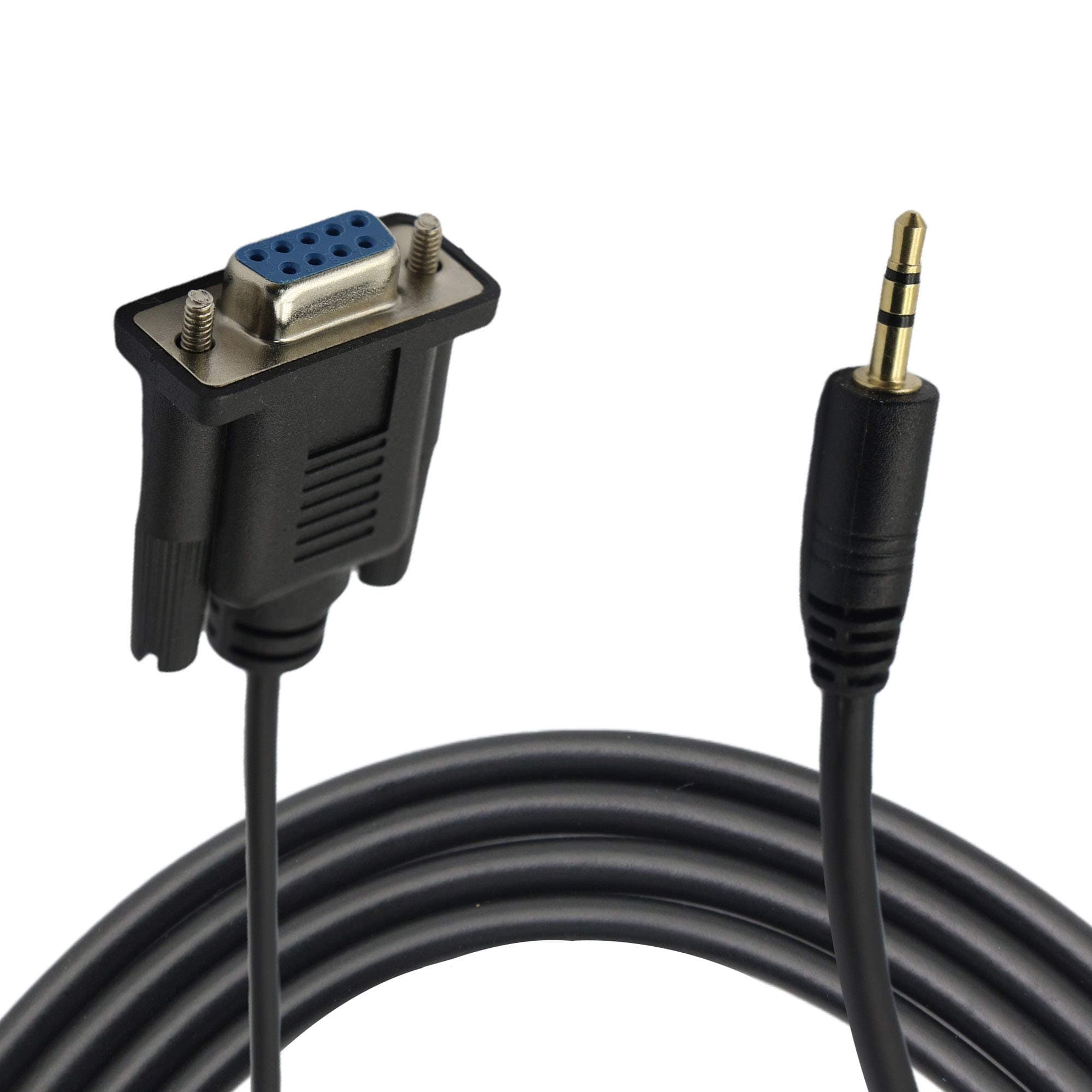 DB9 Female to 2.5mm,Stereo 2.5 mm Jack to DB9-F 9Pin RS232 Serial Port Converter Cable