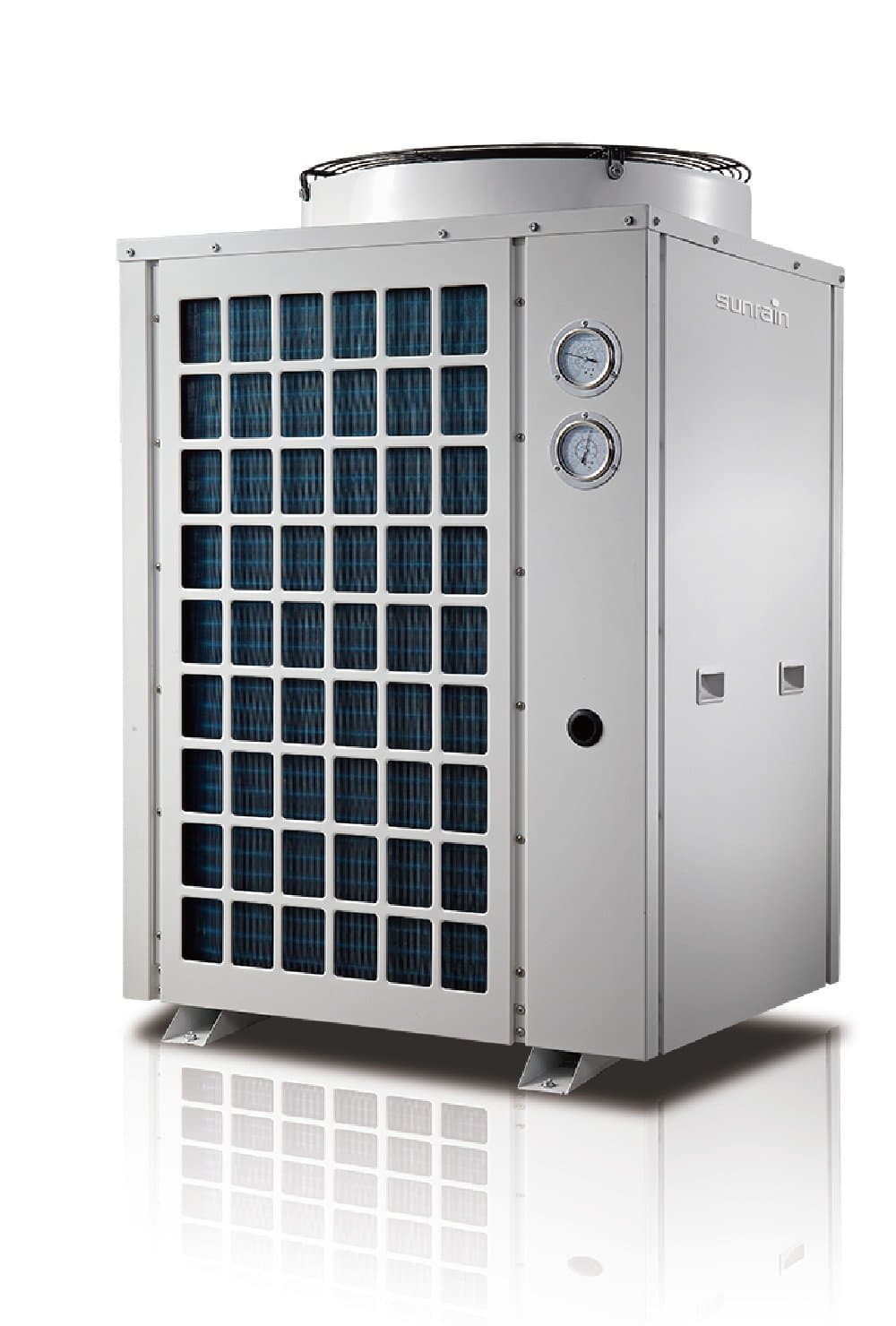 Heat pump for swimming pool by ECOPROPULSION pool heater heat pump, air source heat pump for swimming pool, pool heat pump HS-0127YT-IIV 12.63kW/220V VERTICAL code 5012