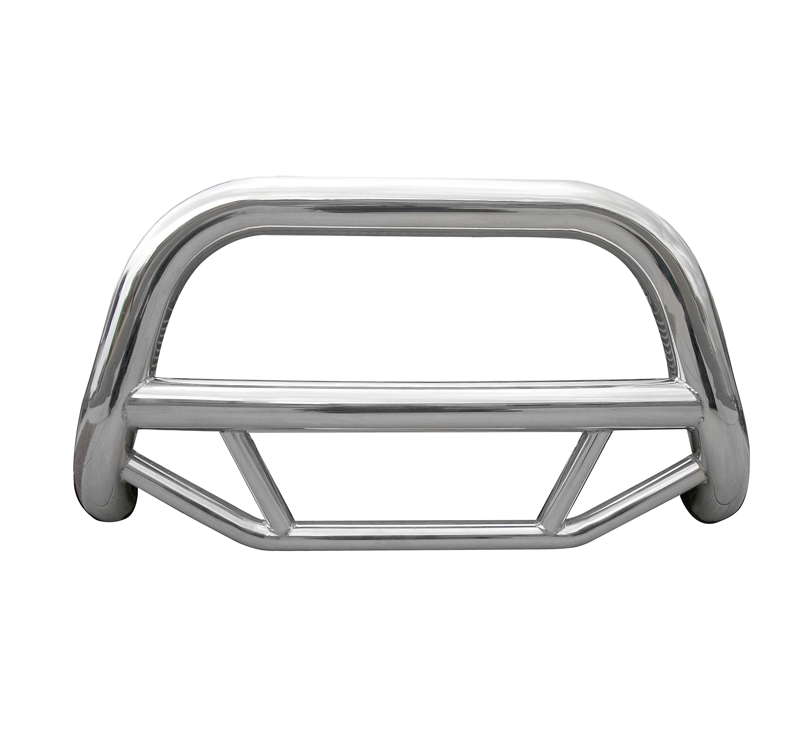Black Horse Max Bull Bar No Skid Plate Stainless Steel Compatible with 2019-2024 Ram 1500 Classic (Excl.Rebel & Warlock Trims)|2009-2018 Ram 1500 (Excl.Rebel & Warlock Trims)-MBS-DOE1011