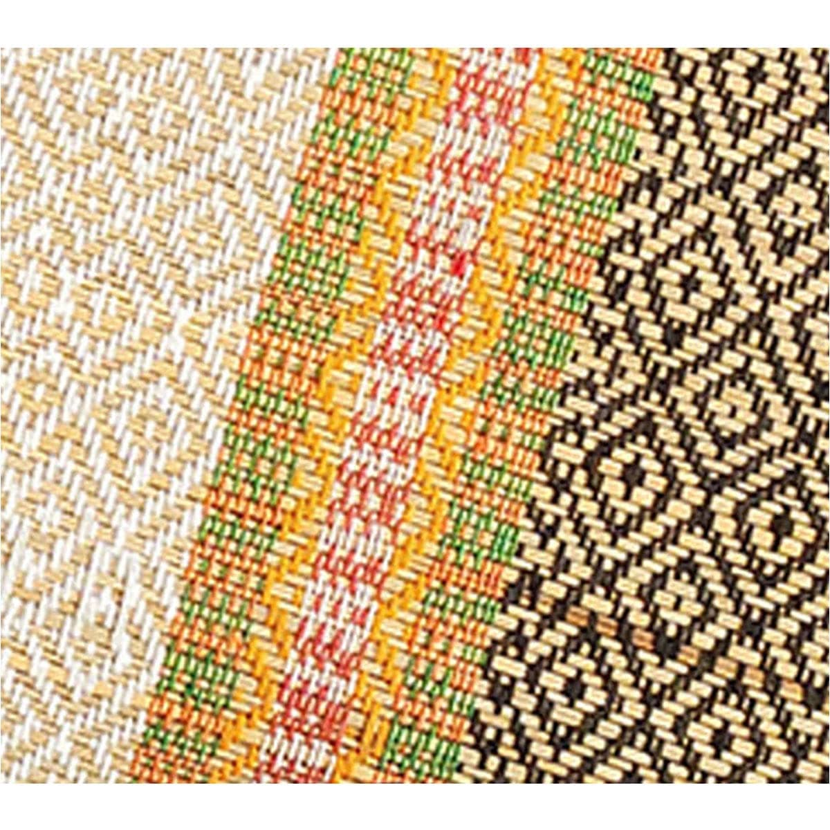 Montelal Store Madurkathi River Grass Handcrafted 3 Pockets Wall Hanging Magazine Letter Holder (Black)