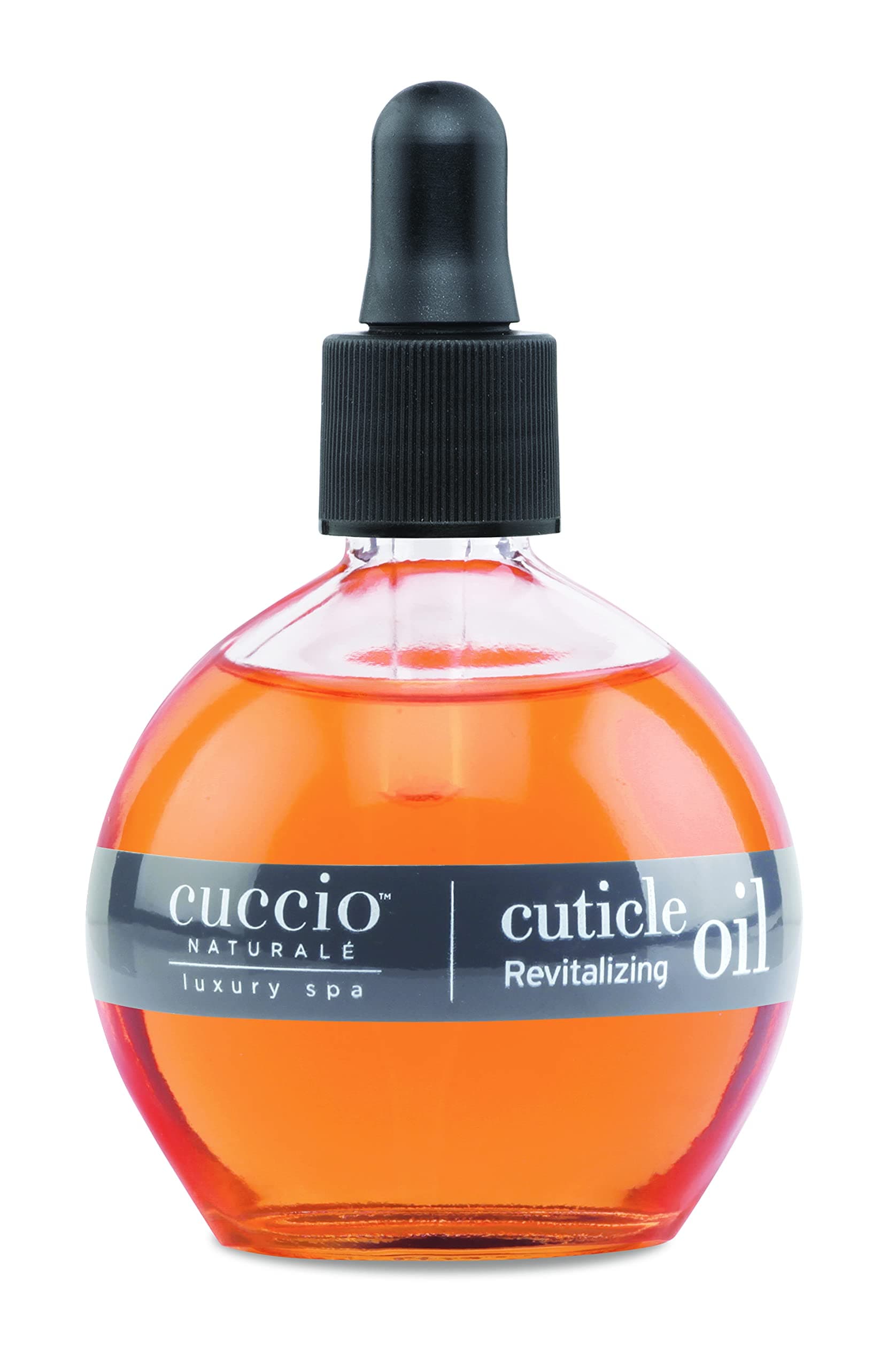 Naturale Revitalizing Cuticle Oil - Hydrating Oil For Repaired Cuticles Overnight - Remedy For Damaged Skin And Thin Nails - Paraben /Cruelty-Free Formula - Mango & Bergamot 75ml
