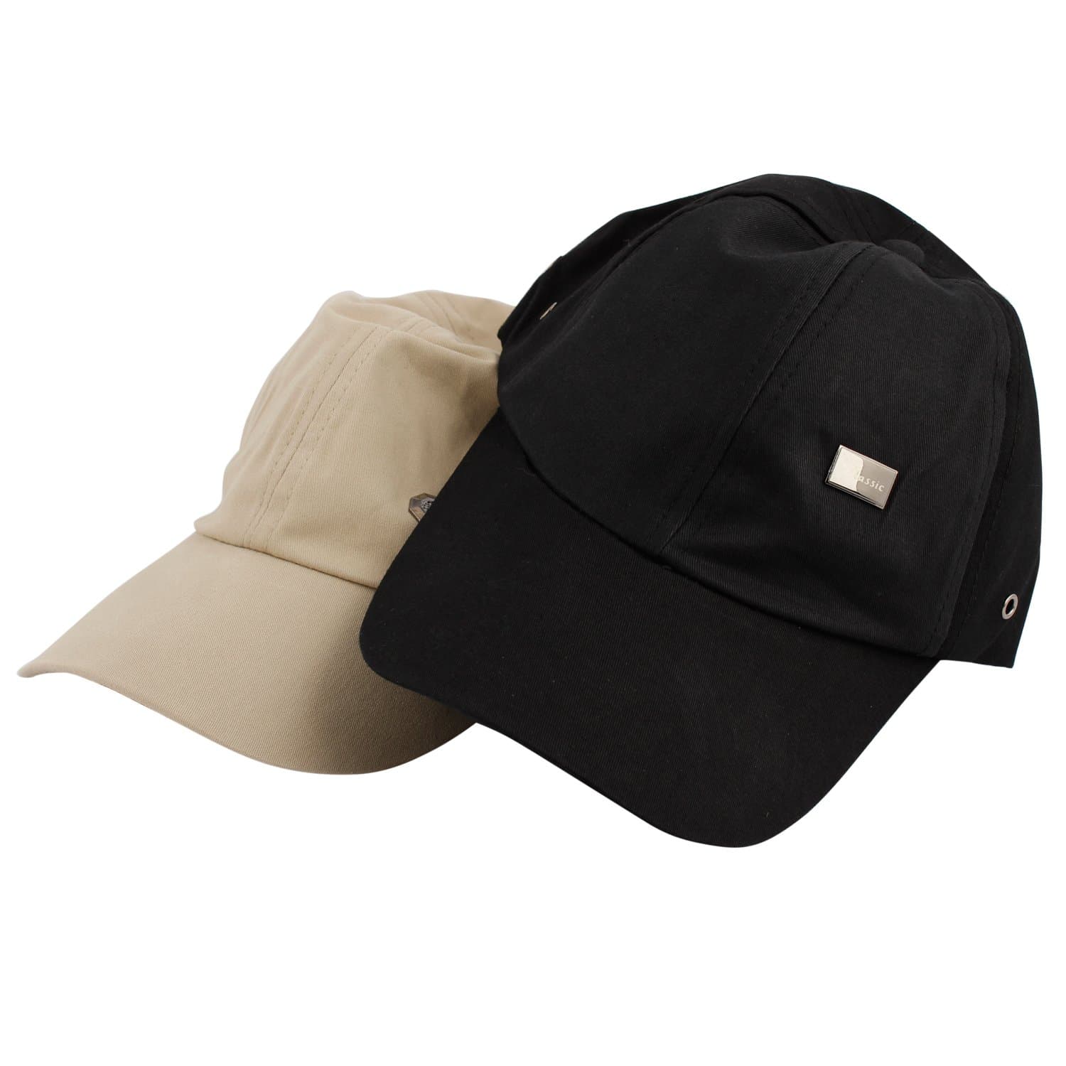 COPPERZEIT Set of 2 Cotton caps for Men