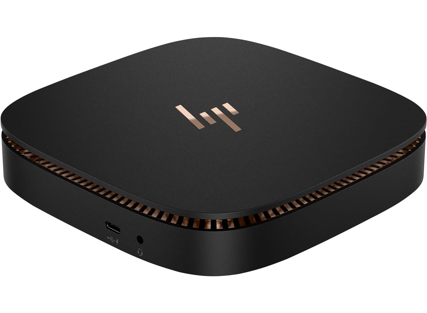 HP Elite Slice G1 Base, Core i5-6500T (2.5GHz, up to 3.1GHz) 8GB RAM 256GB SSD USB Type-C, Display Port, HDMI Intel HD Graphics 530 Windows 10 Pro 64, 3 Year HP Warranty Keyboard & Mouse Included (Renewed)