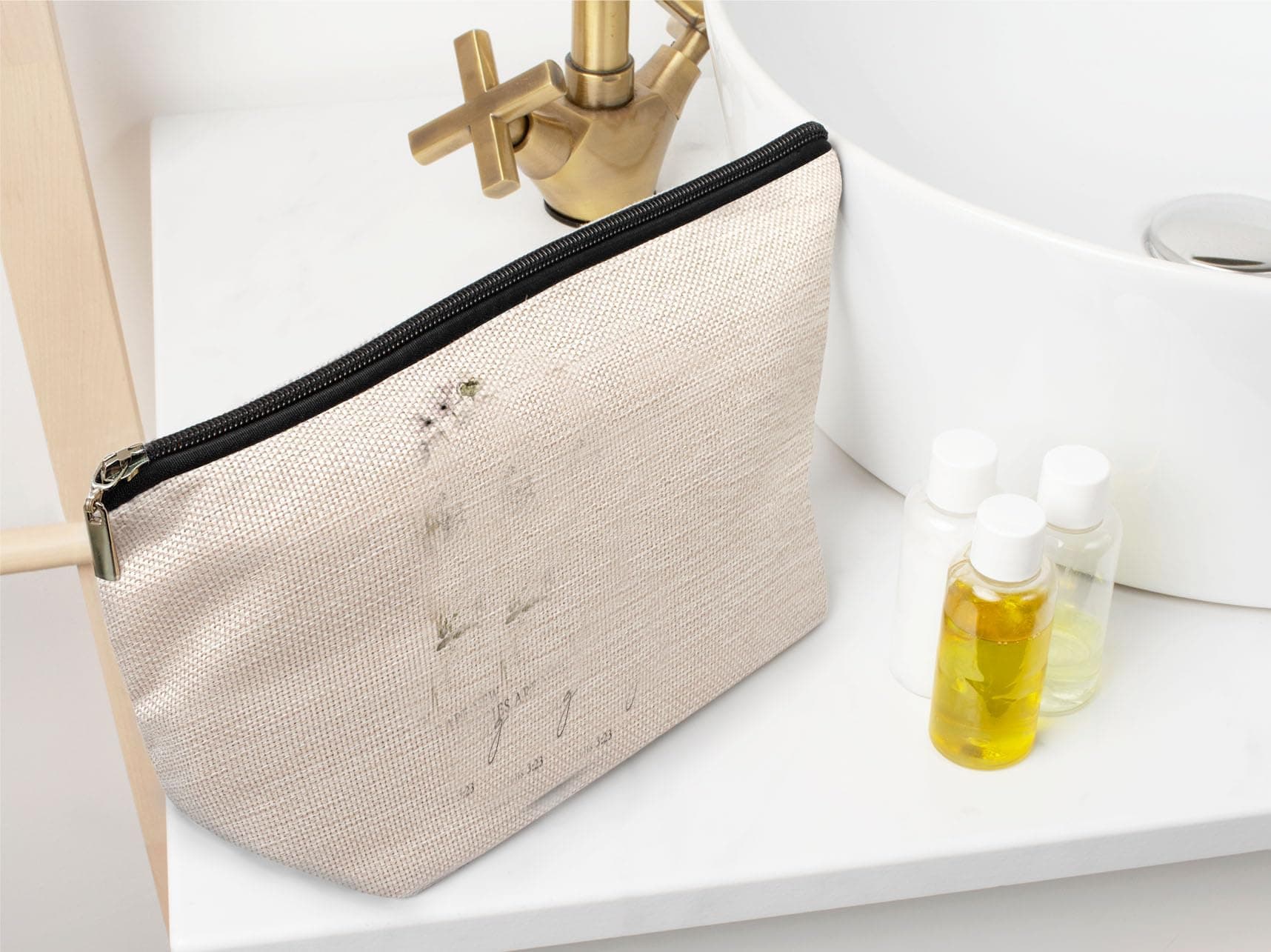 Ayxvt Preppy makeup bag,pink makeup bag,Women's Makeup Bag Zipper Pouch Travel Toiletry,Gifts for Monkey Lovers Teen Girls (Black Green)