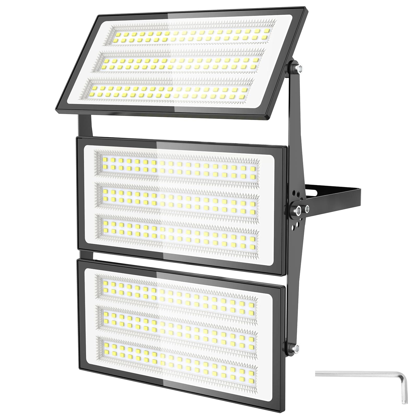 300W LED Floodlight Outdoor - Super Bright 30000LM Outdoor Security Lights IP66 Waterproof Flood Lighting 6000K Cool White Wall Light Outdoor Lights for Garage Patio Backyard Front Yard