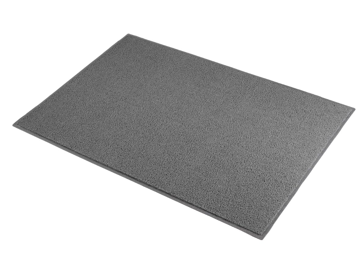 Indoor Outdoor Heavy Duty Dirt Trapper Entrance Mat | 60cm x 90cm | Absorbent, Strong, Waterproof, Non-Slip Durable Door Mat | Dark Grey | Multiple Sizes