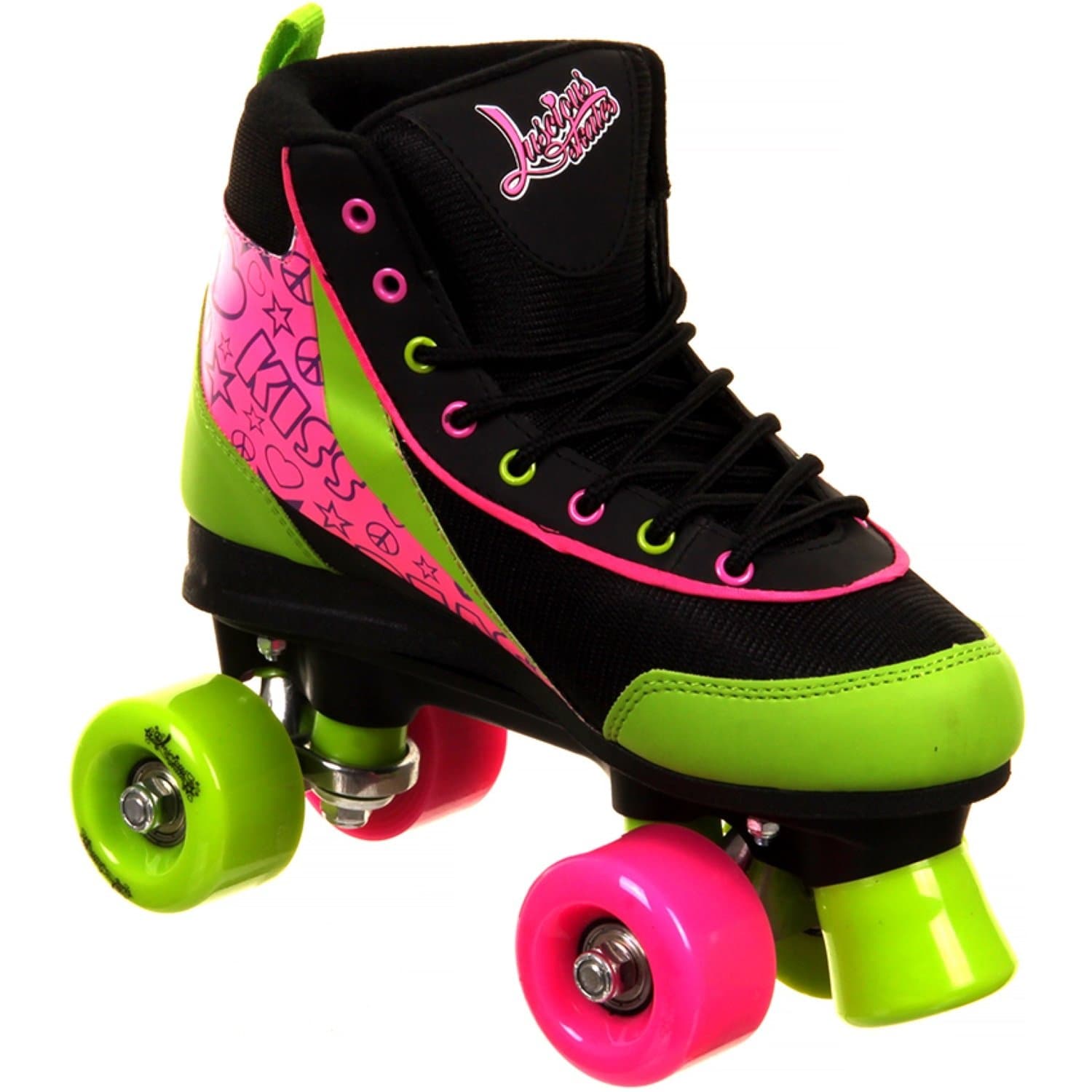 Luscious Retro Quad Roller Skates - Delish - UK 2