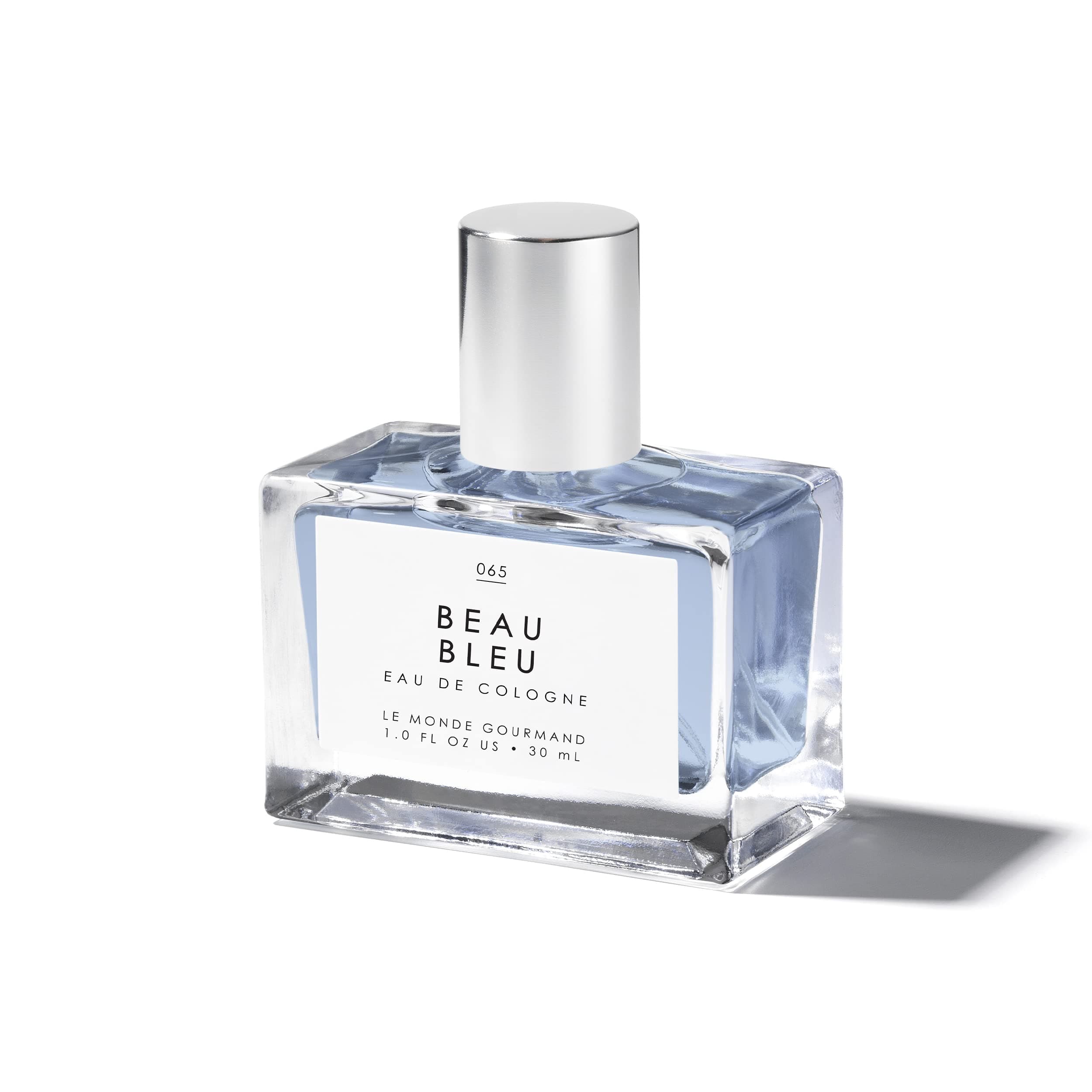 Le Monde Gourmand Beau Bleu Eau de Cologne Spray Fragrance for All, Salted Lemon, Violet Leaves & Musk Scent, Vegan & Cruelty Free, 1 fl oz (30 ml)