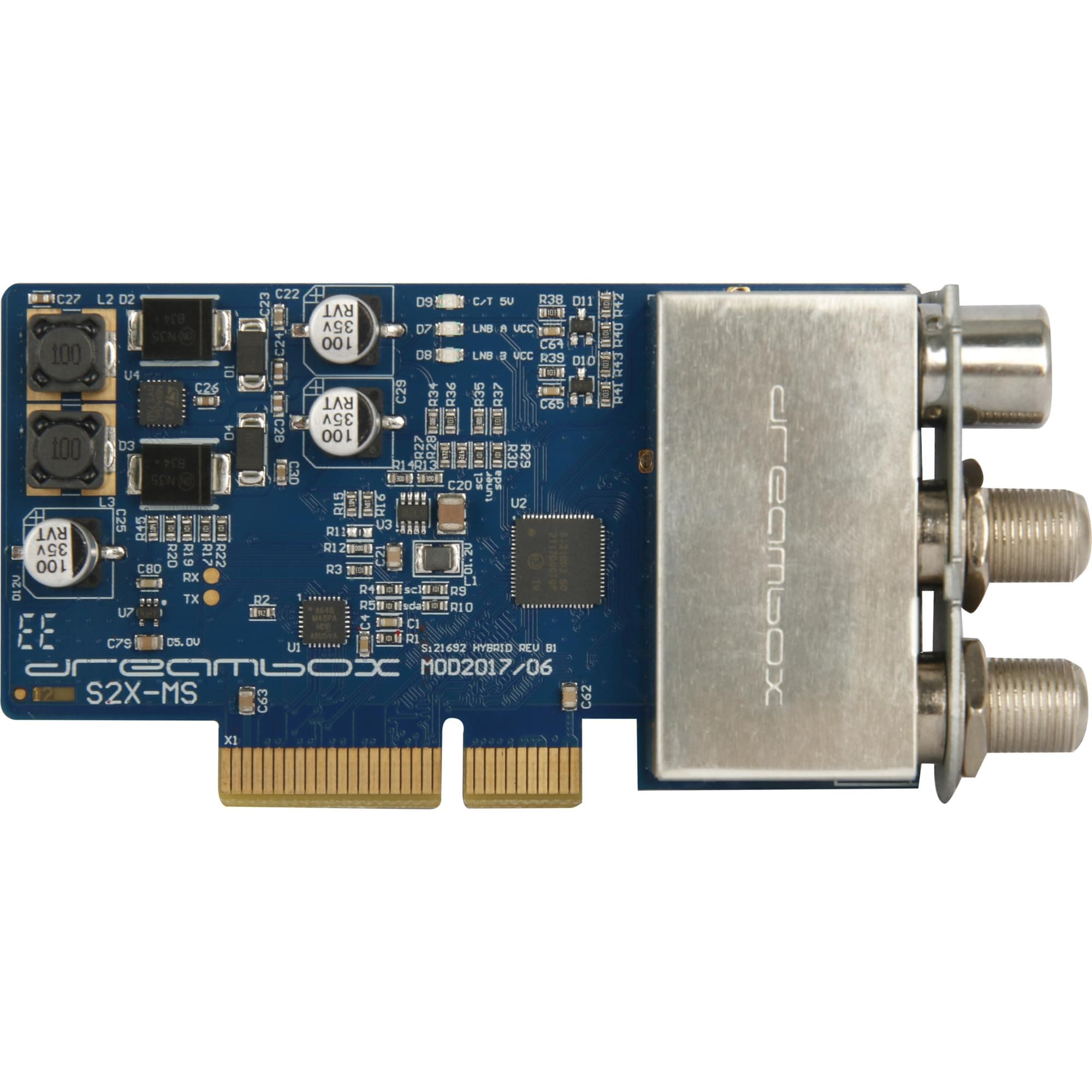 Dreambox Triple 2X DVB-S2 / 1x DVB-C/T2 MultiStream Tuner Silver