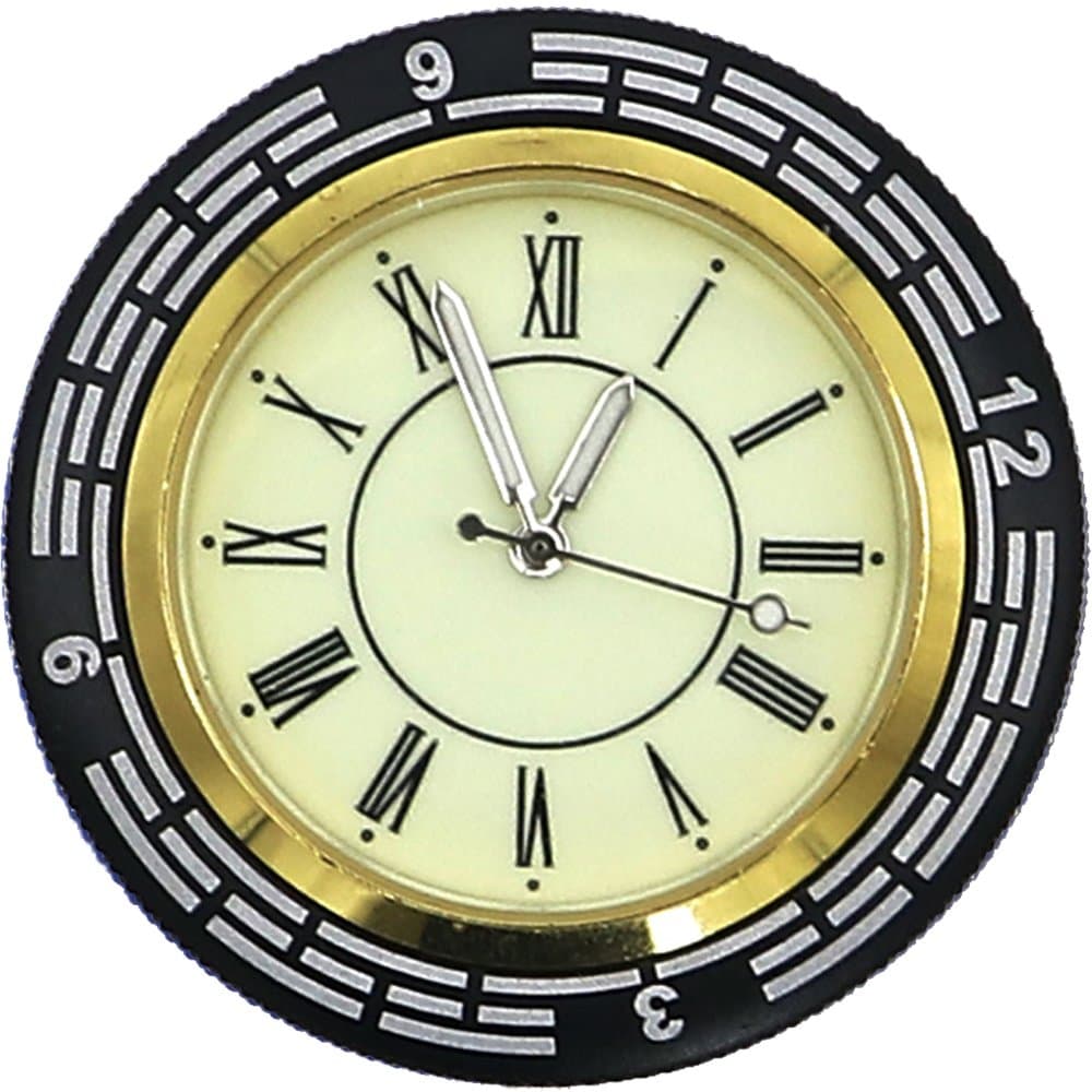 Bike Clock, Waterproof Clock for Bike, Luminous Cycling Clock Bicycle Stem Cap Clock - Top Designer Biking Accessories; Bike Headset Clock Made from CNC Aluminum Alloy